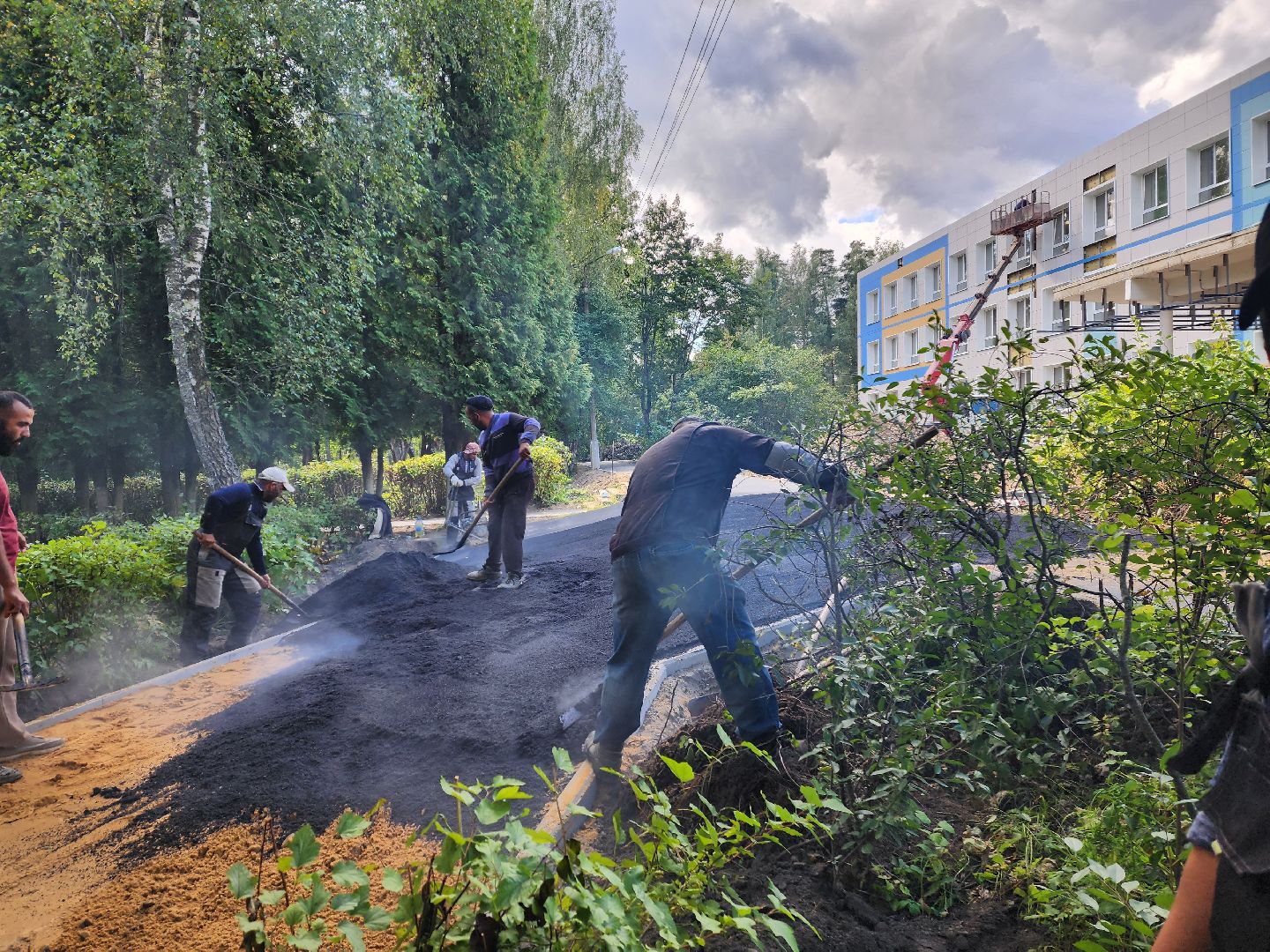 красноармейск, городской округ пушкинский, капремонт школы, легков,
