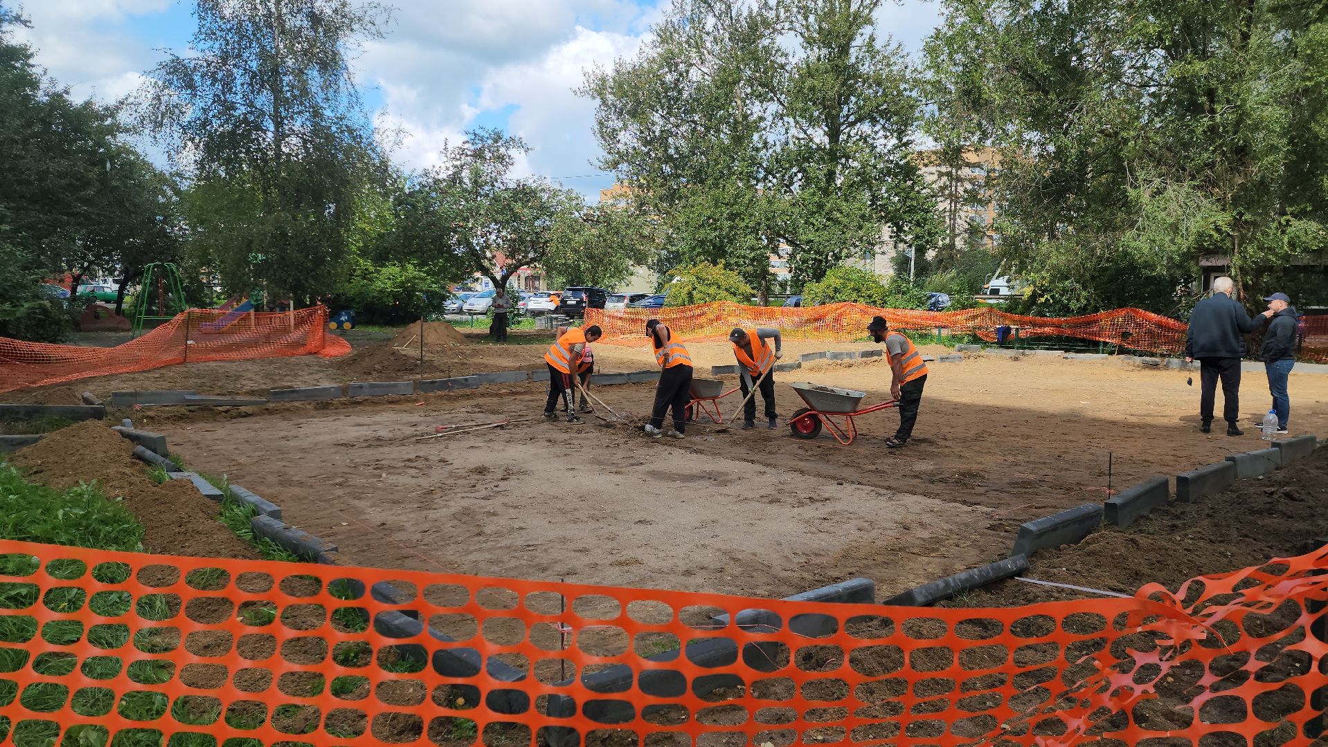 Руза, Тучково, детская  площадка, Благоустройство ,