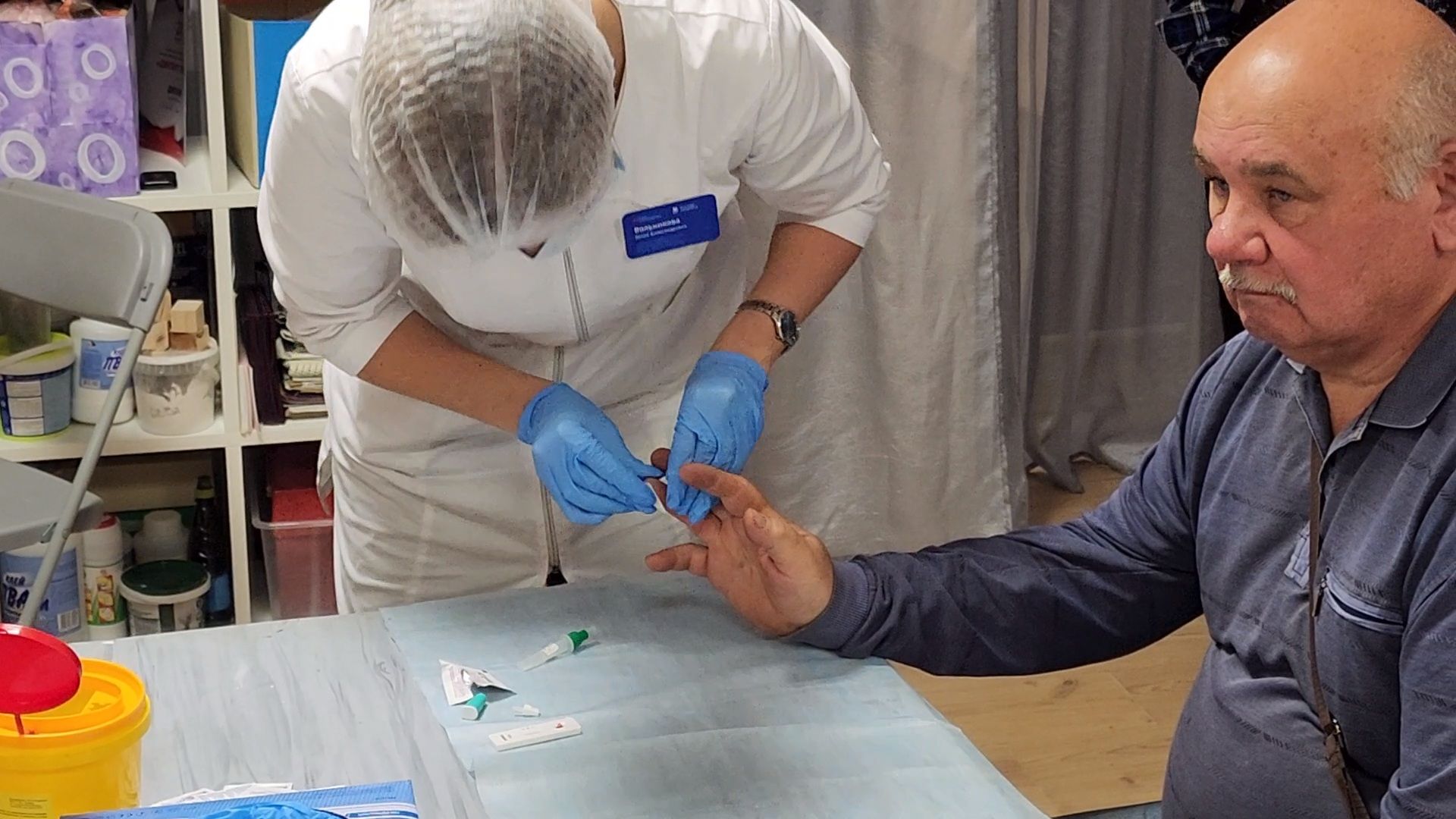 чехов, дворец спорт олимпийский, клуб активное долголетие, встреча жителей с урологом, экспресс тесты пса, скрининг, анализы крови, главврач чеховской больницы, консультации, проект навстречу здоровью,диалоги о здоровье,