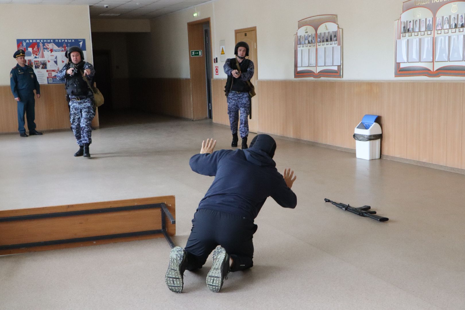образование, серебряные пруды, всероссийская антитеррористическая тренировка, школа чуйкова, безопасность,