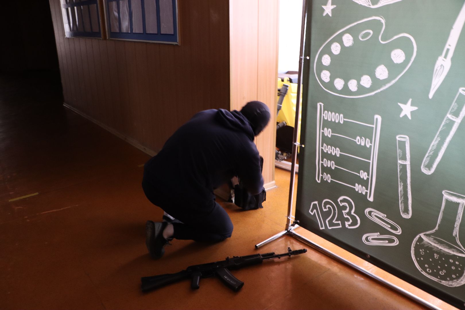 образование, серебряные пруды, всероссийская антитеррористическая тренировка, школа чуйкова, безопасность,