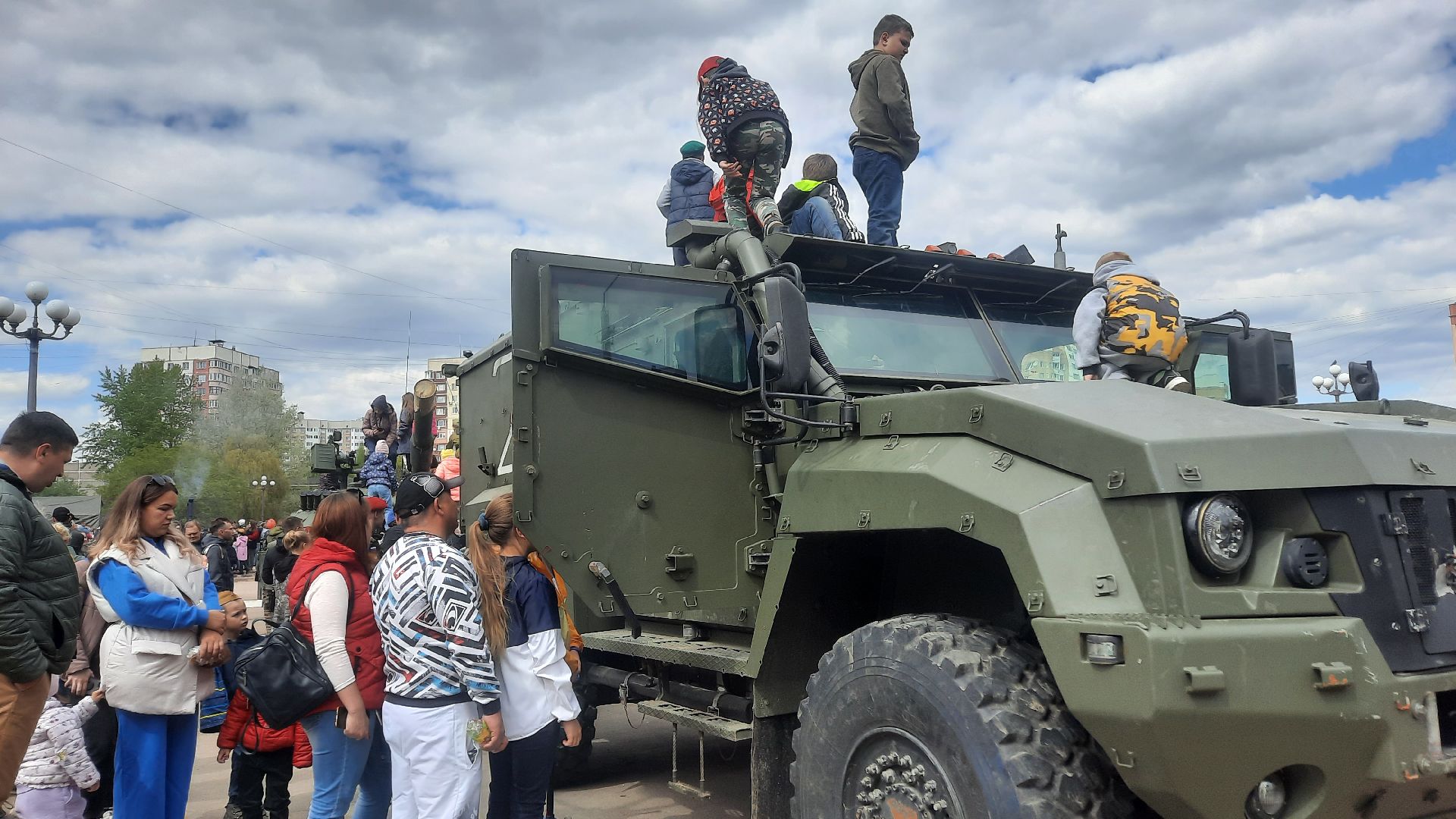 Выставка вооружения, Наро-Фоминск, День Победы, 9 мая