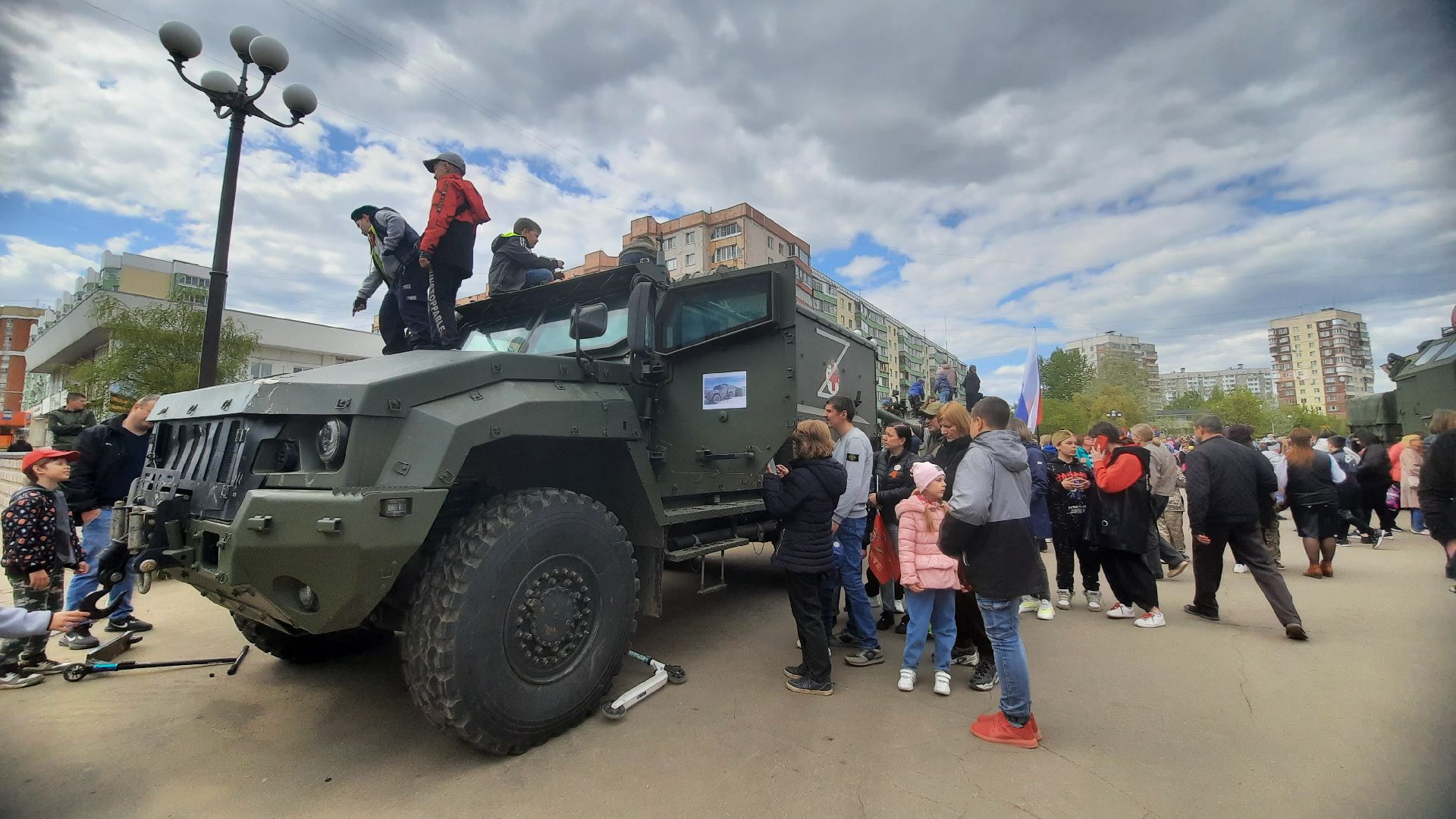 Выставка вооружения, Наро-Фоминск, День Победы, 9 мая