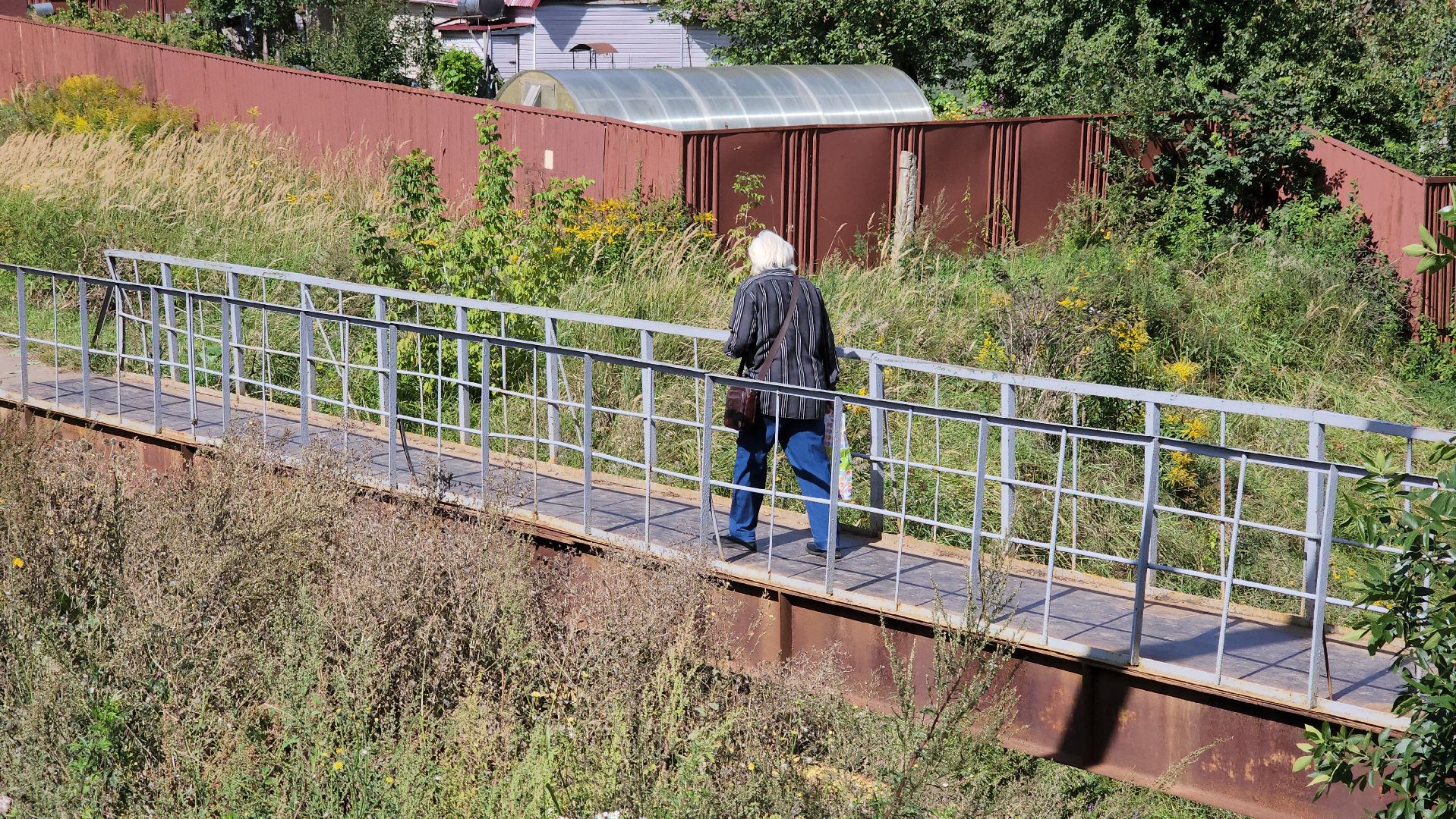 кашира, микрорайон, пешеходный мост, фонари, освещение, школа,