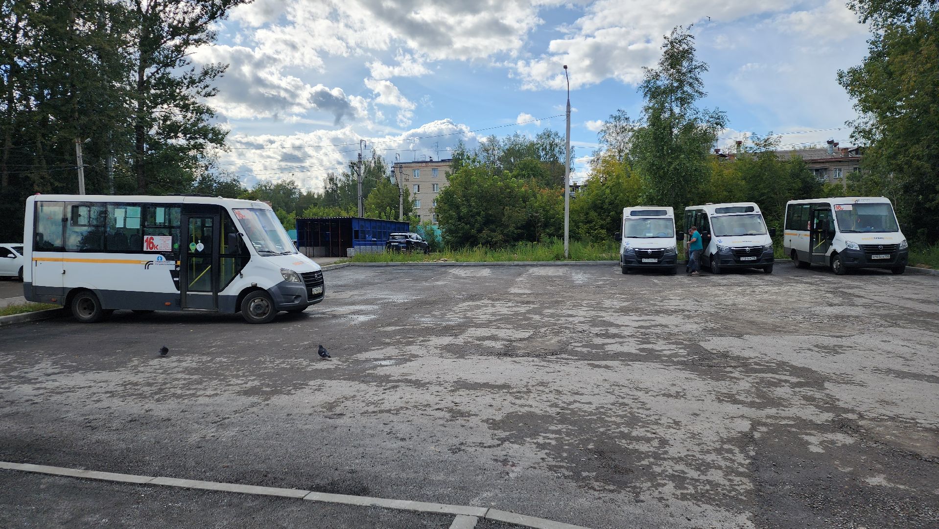 пушкино, заветы ильича, микрорайон, ремонт дороги, асфальтирование дорог, площадка, разворотная площадка, общественный транспорт, ремонт дорожного полотна,