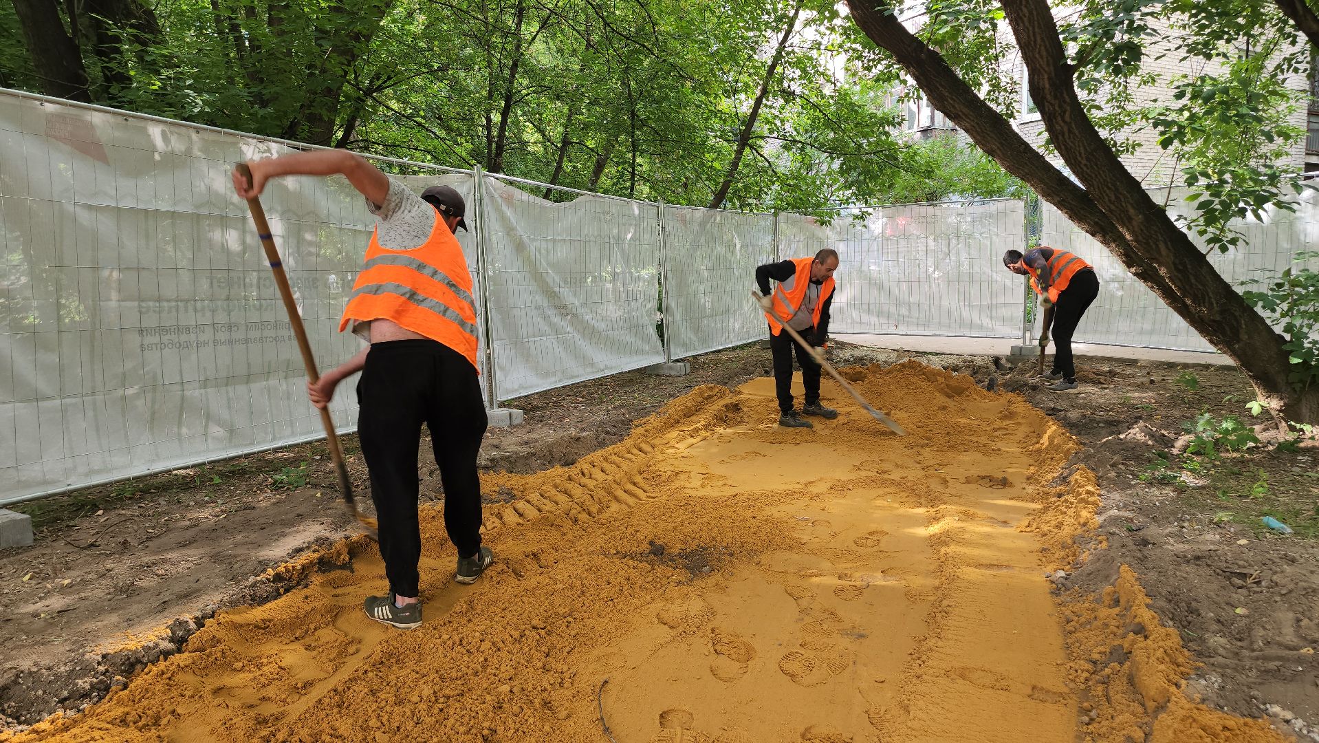люберцы, новый сквер, по просьбам жителей,