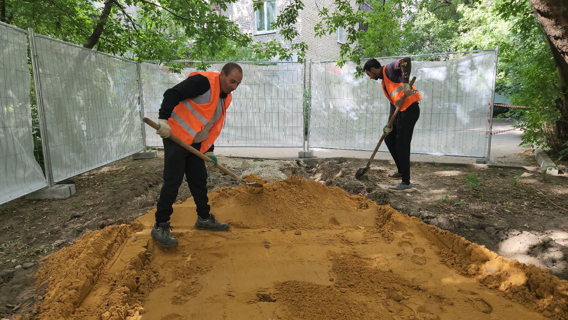 люберцы, новый сквер, по просьбам жителей,