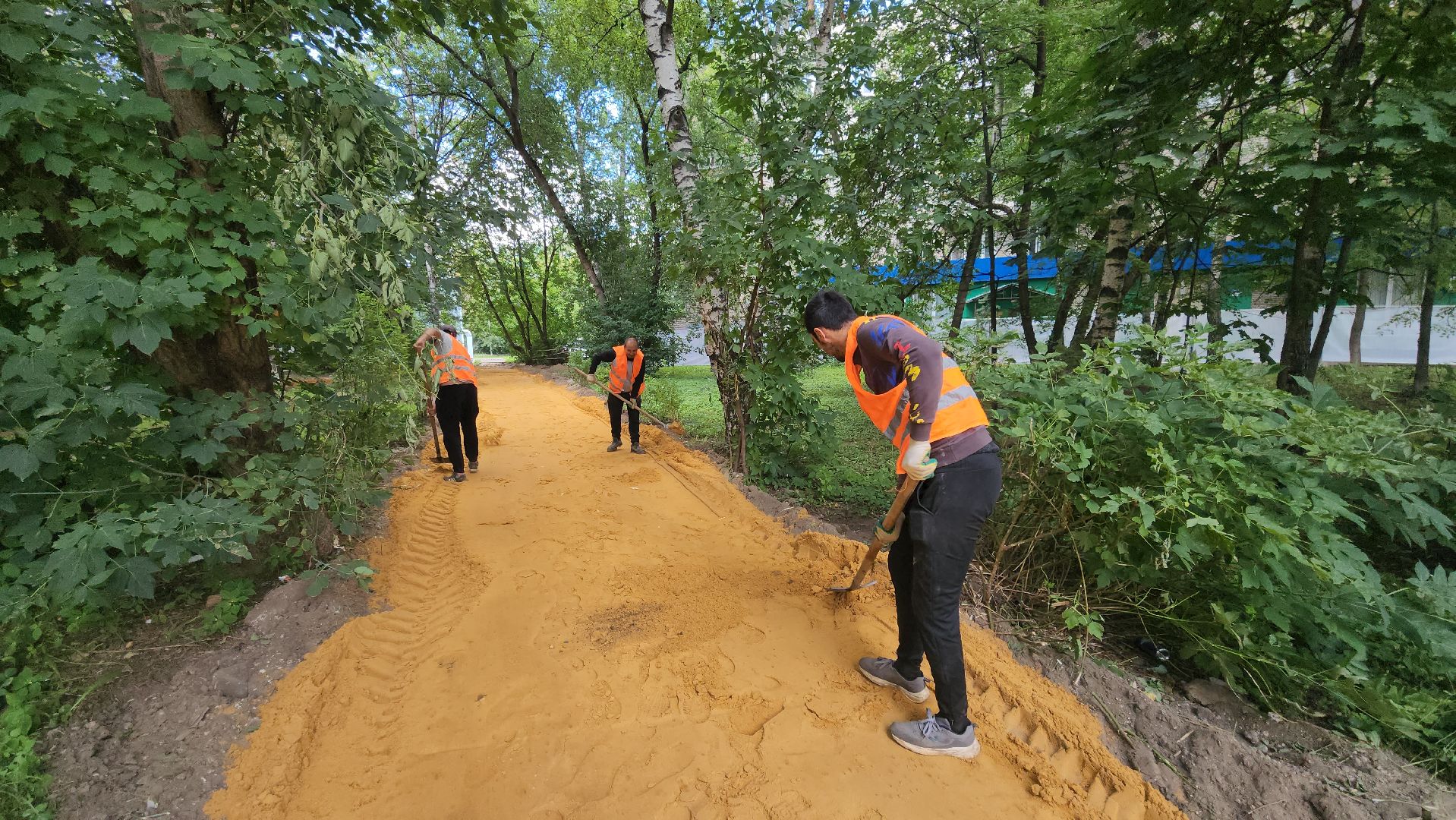 люберцы, новый сквер, по просьбам жителей,