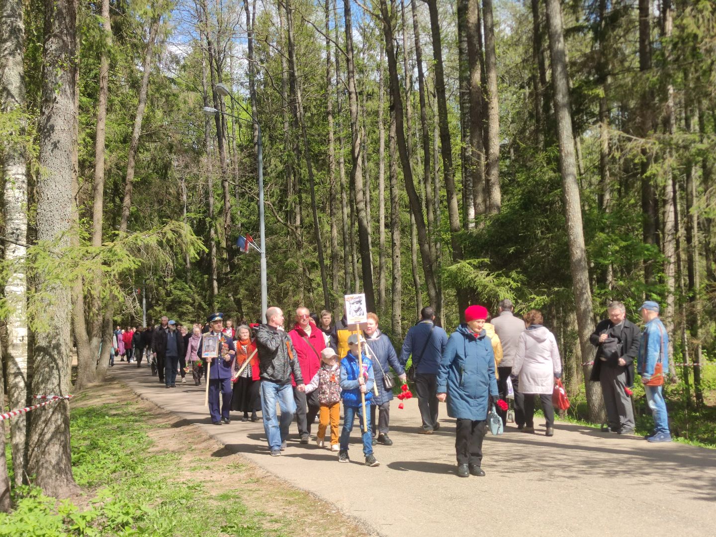Митинг, День Победы, Дубна