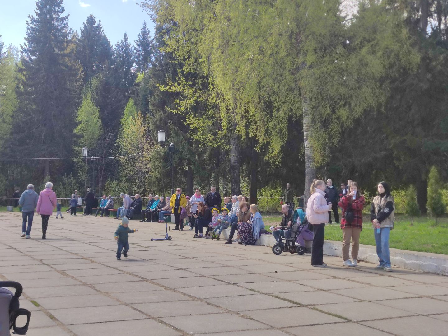 Митинг, День Победы, Дубна