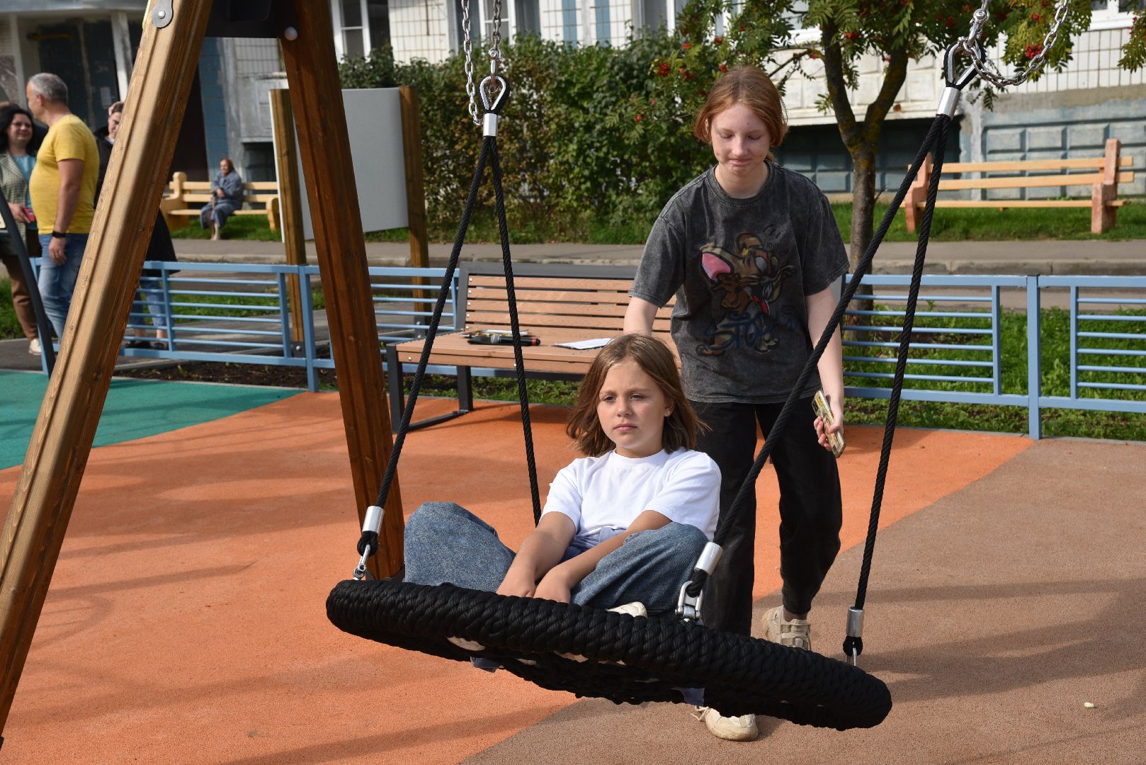 лотошино, благоустройство, формирование комфортной городской среды, детская площадка,