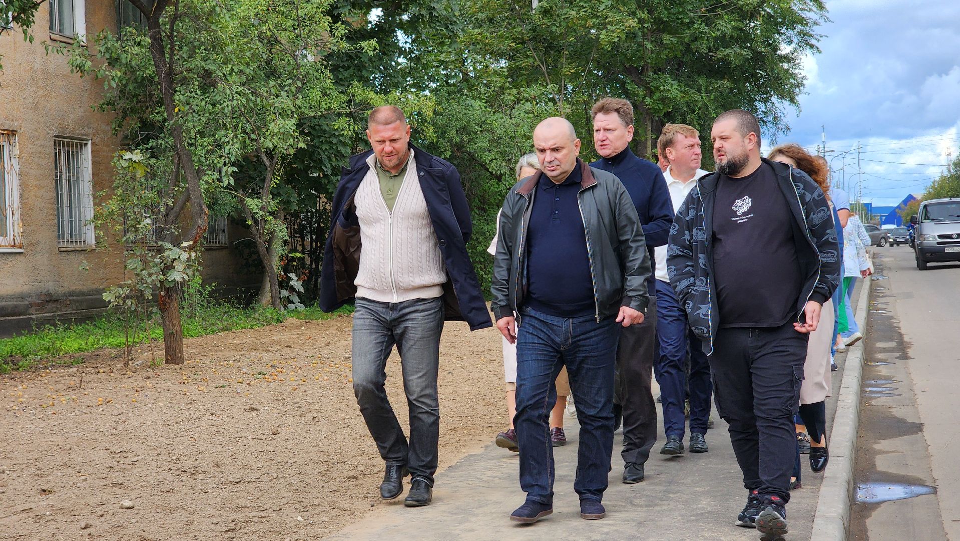 жкх, благоустройство, дорога, дорожная разметка, лосино-петровский,