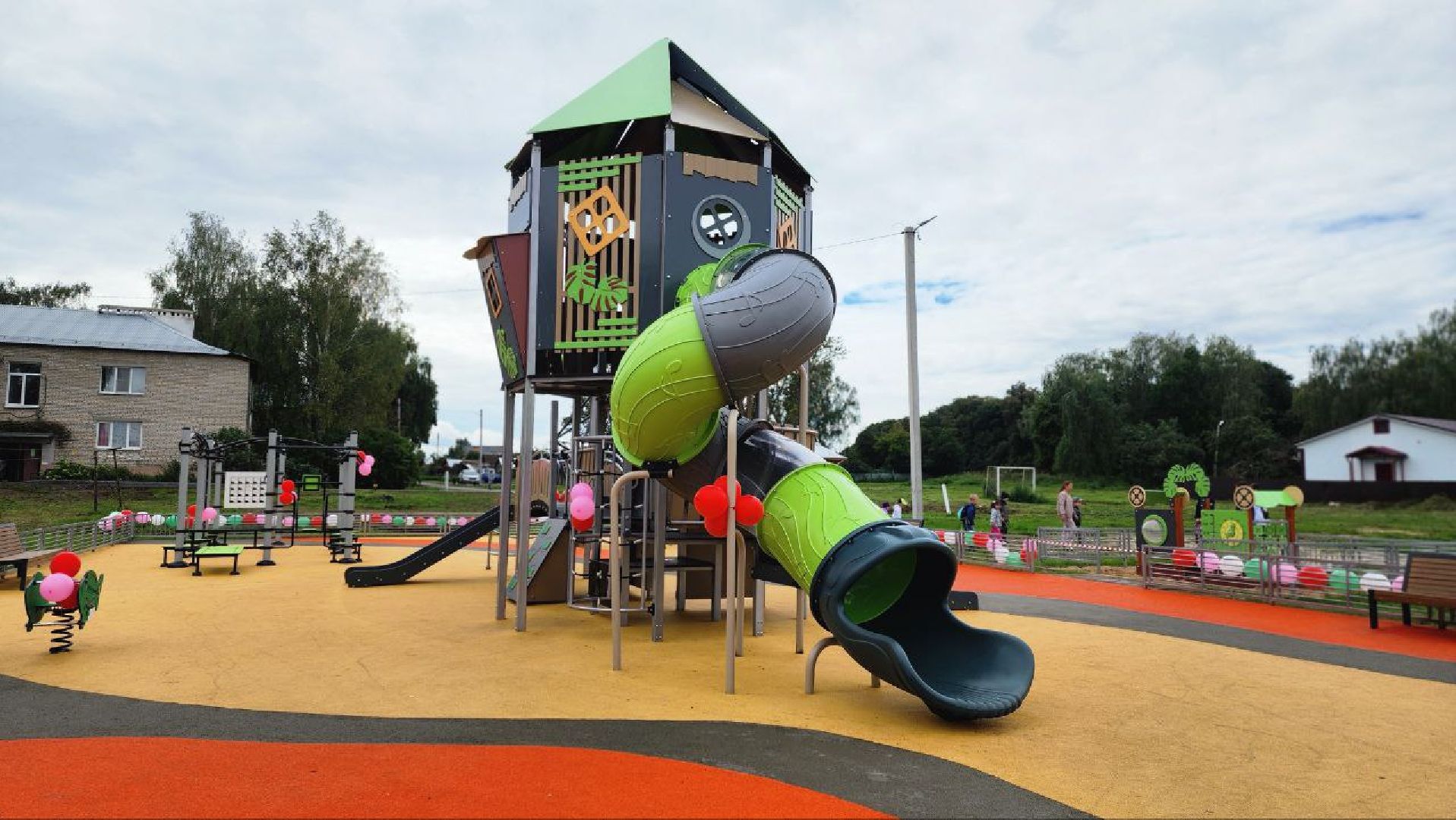 Орешково #Луховицы #Благоустройство #ДетскаяПлощадка #ЕдинаяРоссия #ГородскаяСреда #БезопасныйРегион,