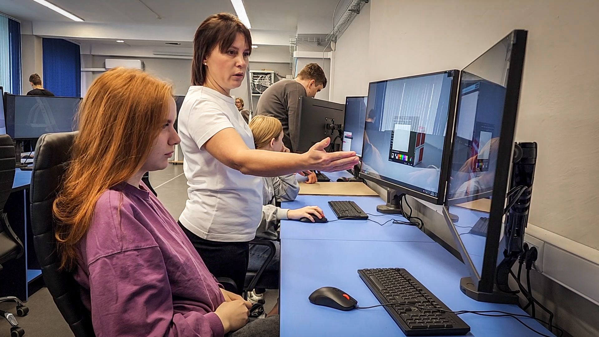 бронницы, автомобильно-дорожный колледж в бронницах, новый компьютерный класс в колледже, it обучение в бронницах , новое оборудование в колледже бронниц,