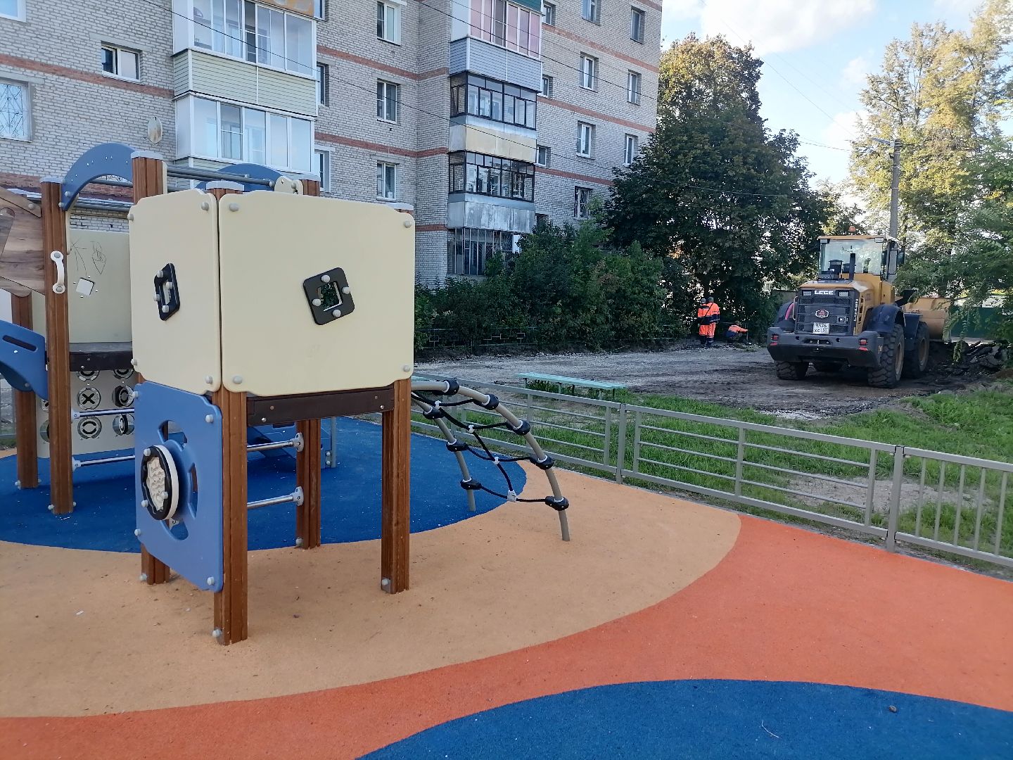 благоустройство 2025, детские площадки, куровское, орехово-зуевский округ,