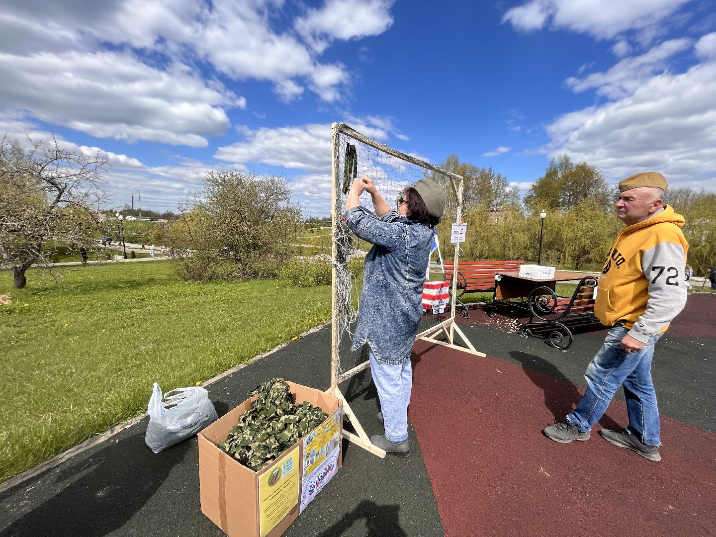 Шаховская, День Победы, мастер-класс