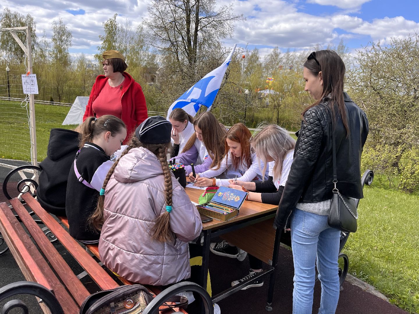 Шаховская, День Победы, мастер-класс