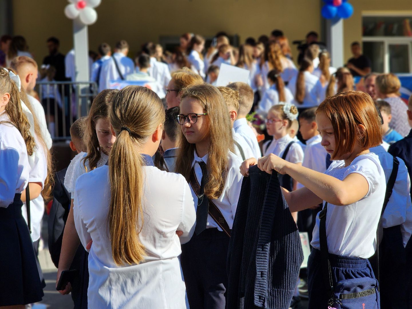 день знаний, 1 сентября, начало учебного года, поселок зеленый, богородский городской округ,