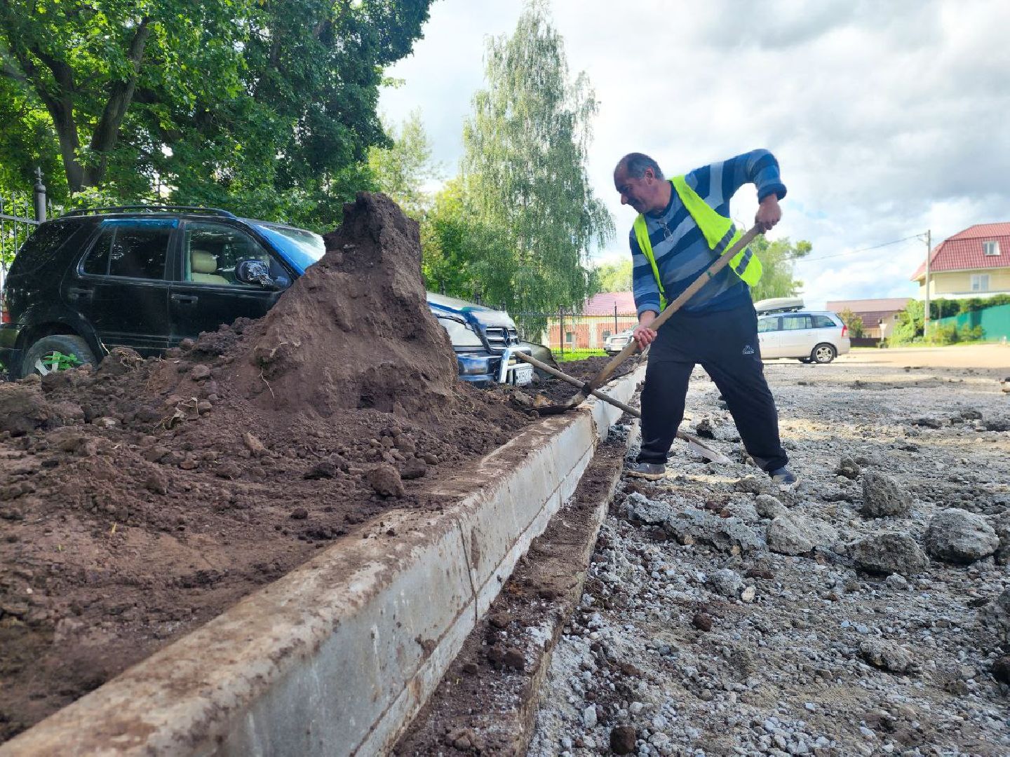 пущино, серпухов, липицы, заочье, ремонт дорог, дорога к храму,