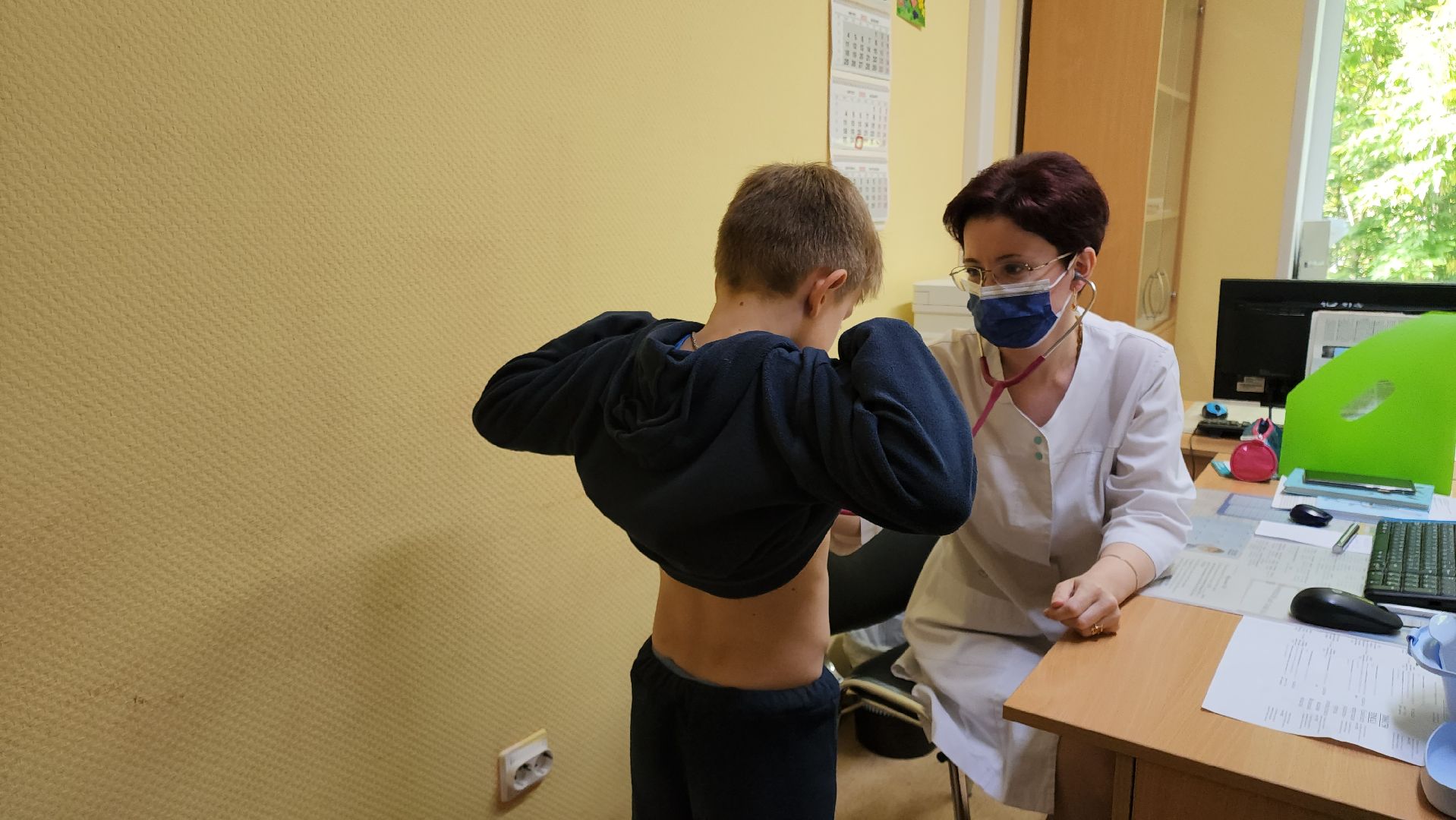 кашира, медицина, вакцинация детей от гриппа, дети, здоровье,