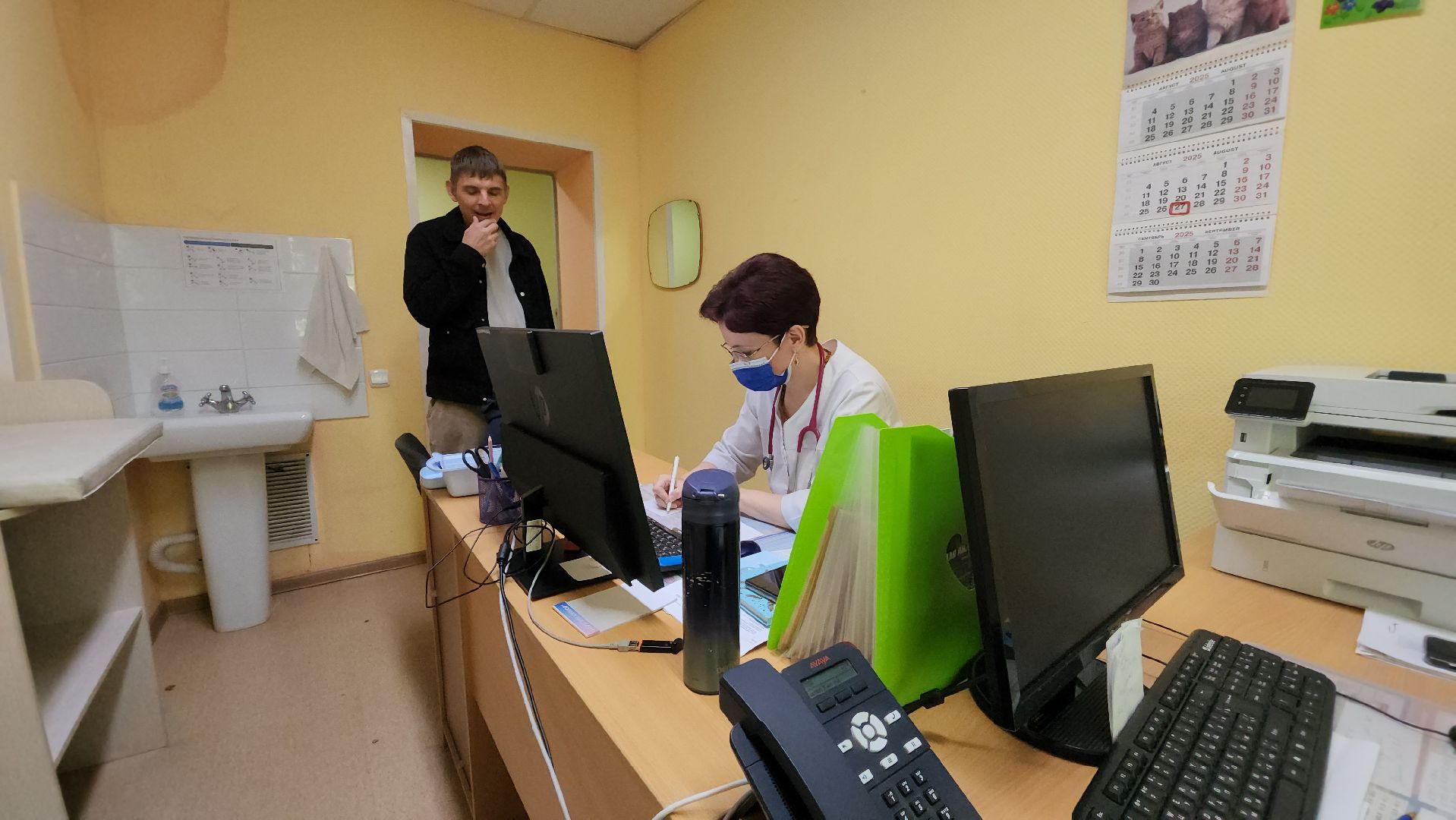 кашира, медицина, вакцинация детей от гриппа, дети, здоровье,