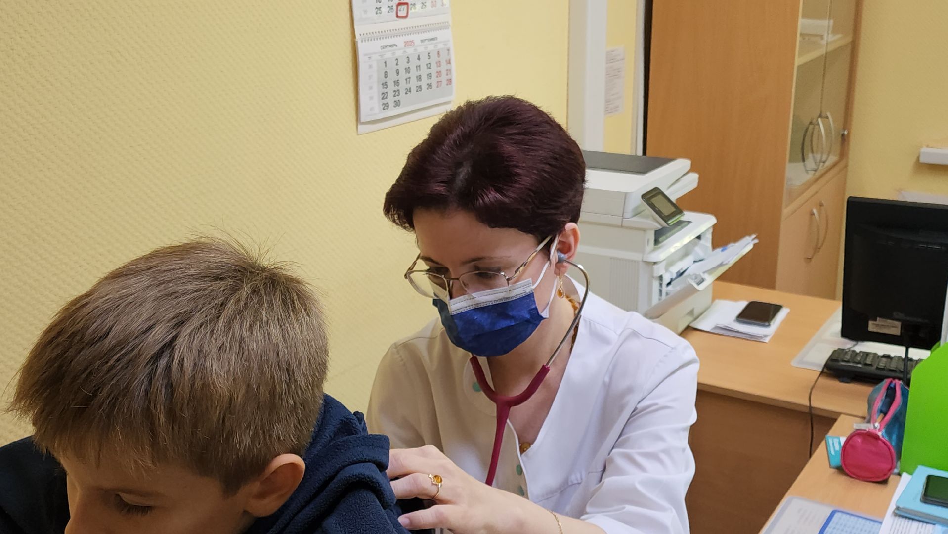 кашира, медицина, вакцинация детей от гриппа, дети, здоровье,