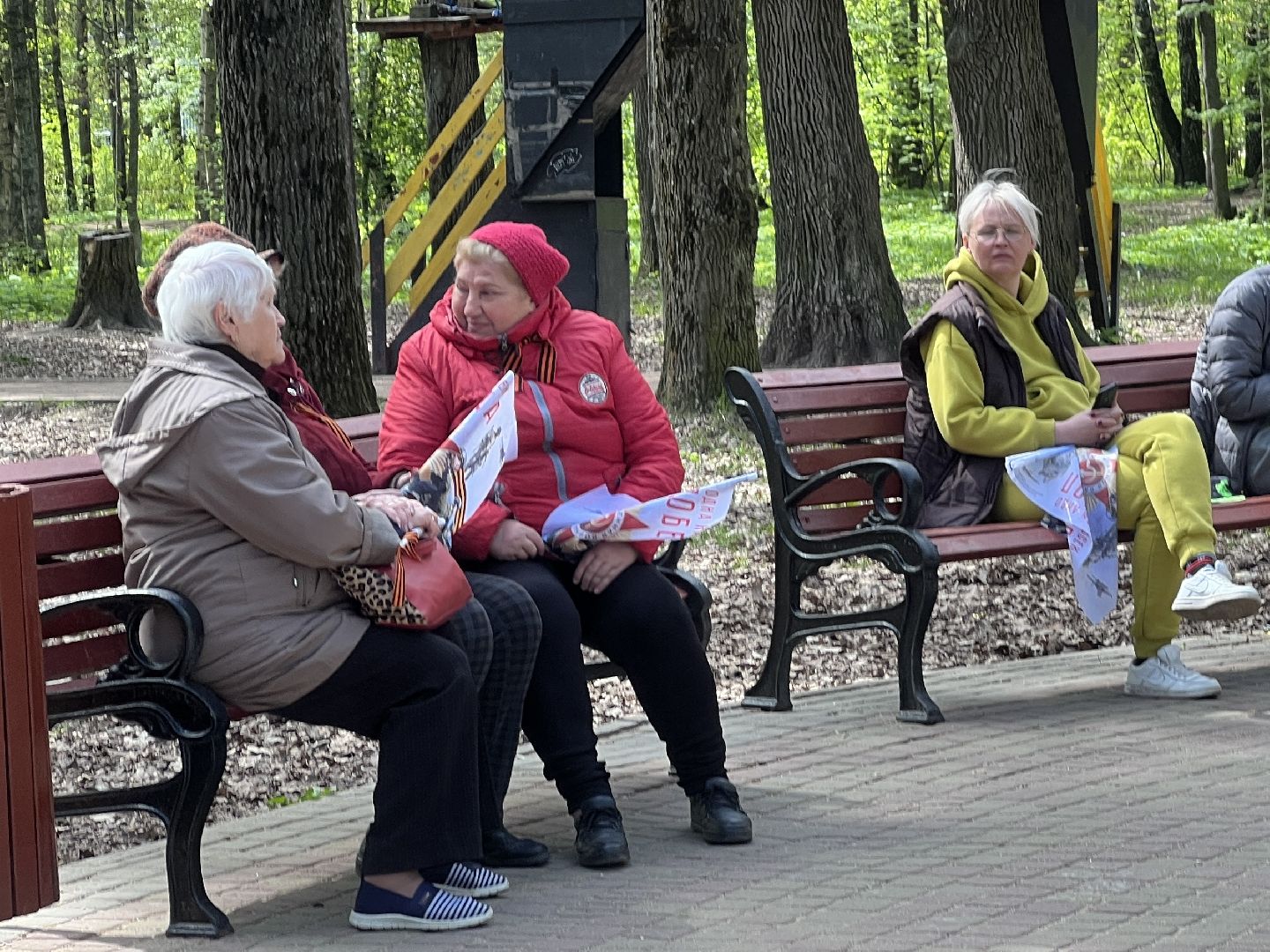 Химки, парк, 9 мая, День Победы