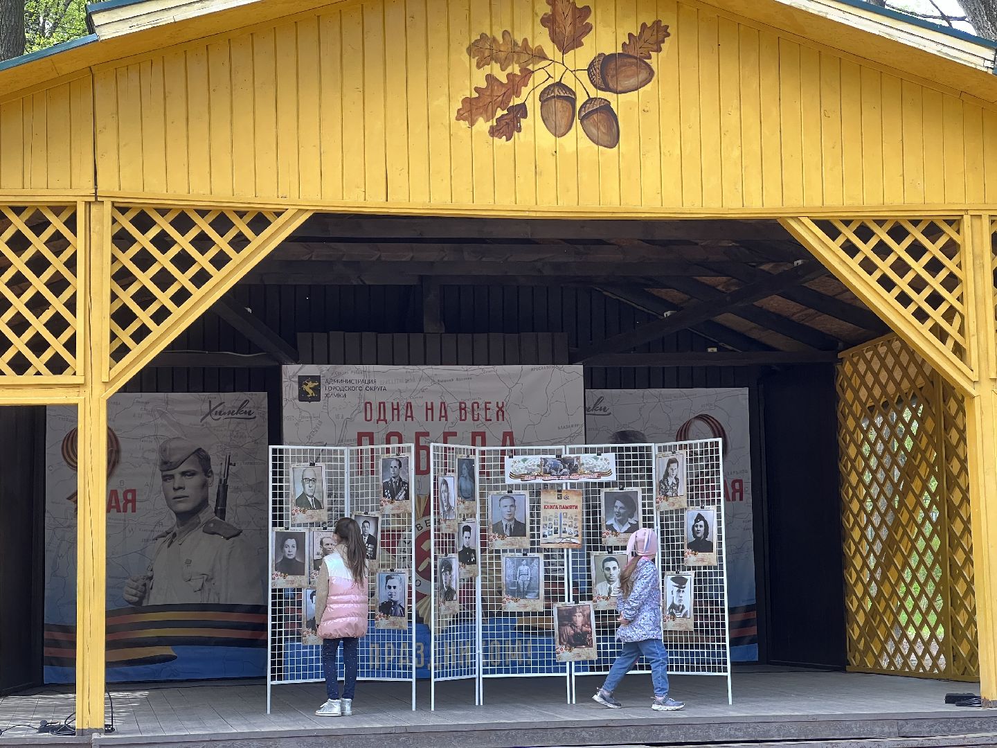 Химки, парк, 9 мая, День Победы