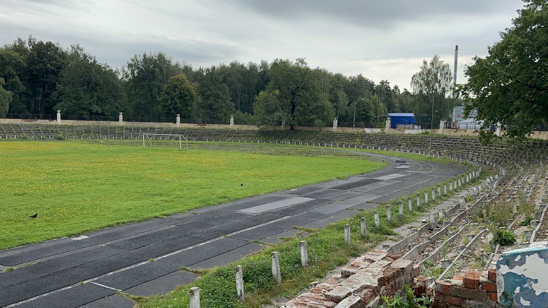 капитальный  ремонт, спорт, ступино, стадион металлург,