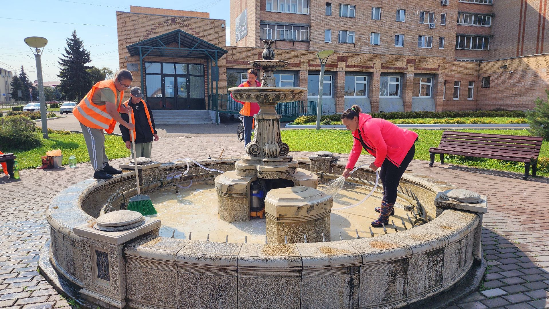 Серебряные пруды, благоустройство,