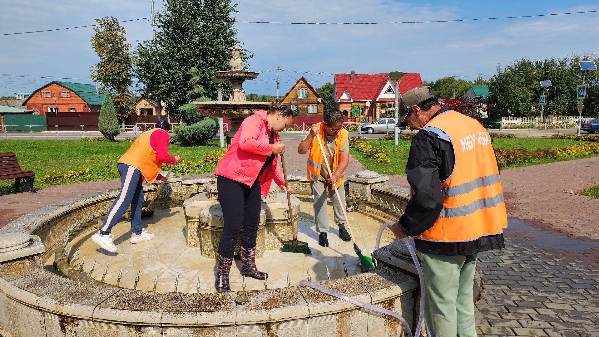 Серебряные пруды, благоустройство,
