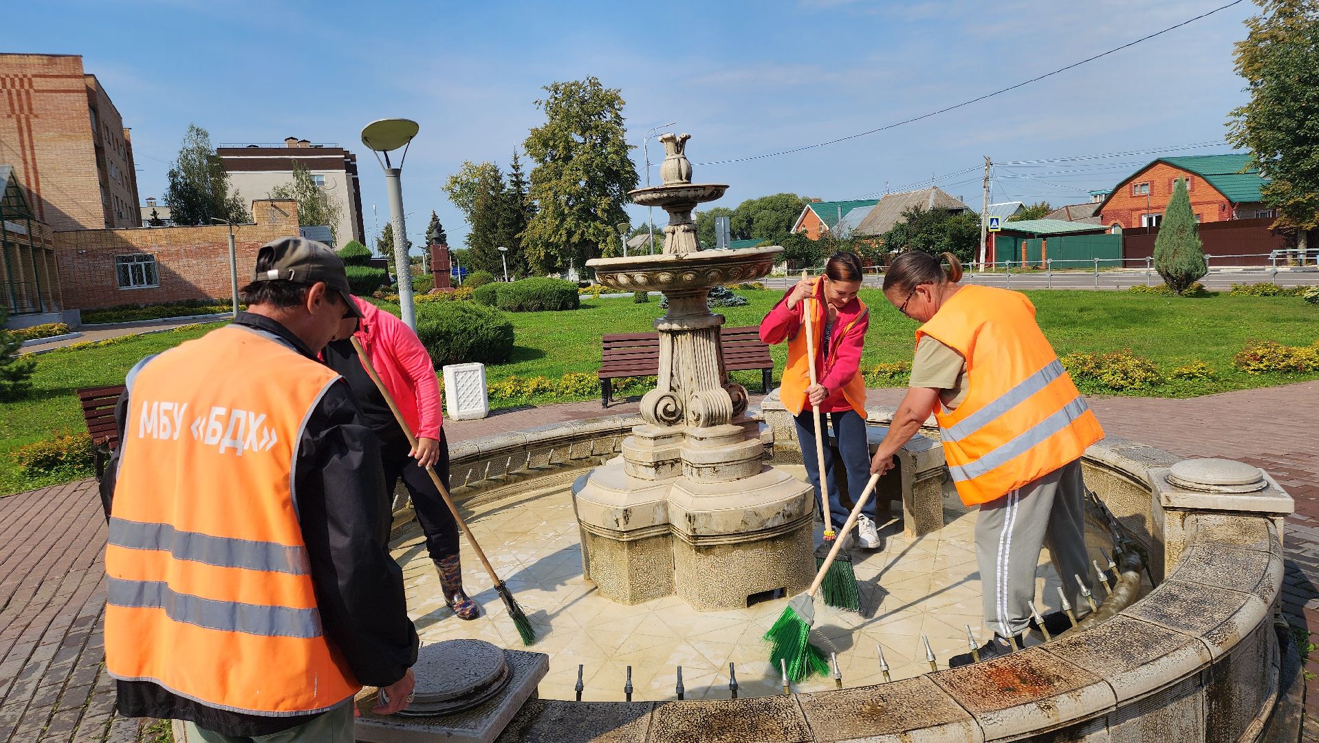 Серебряные пруды, благоустройство,