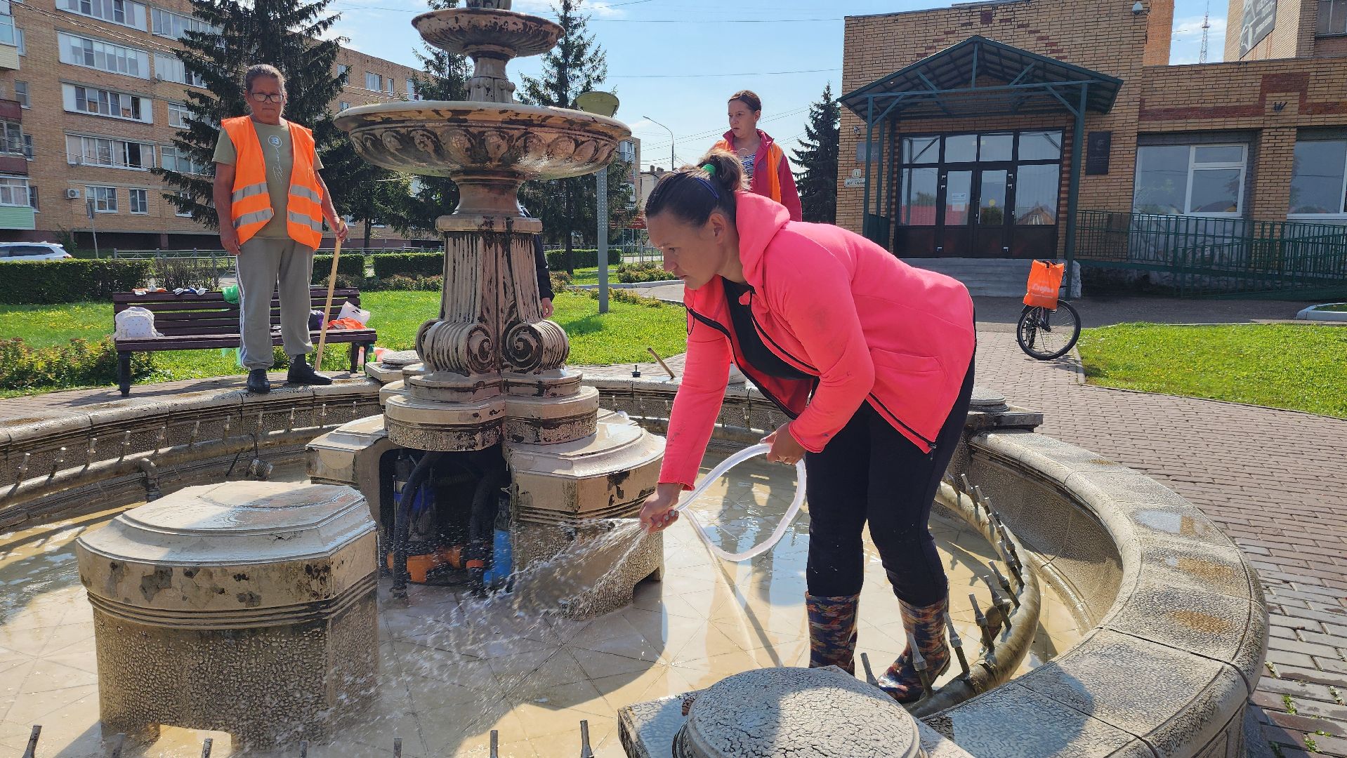 Серебряные пруды, благоустройство,