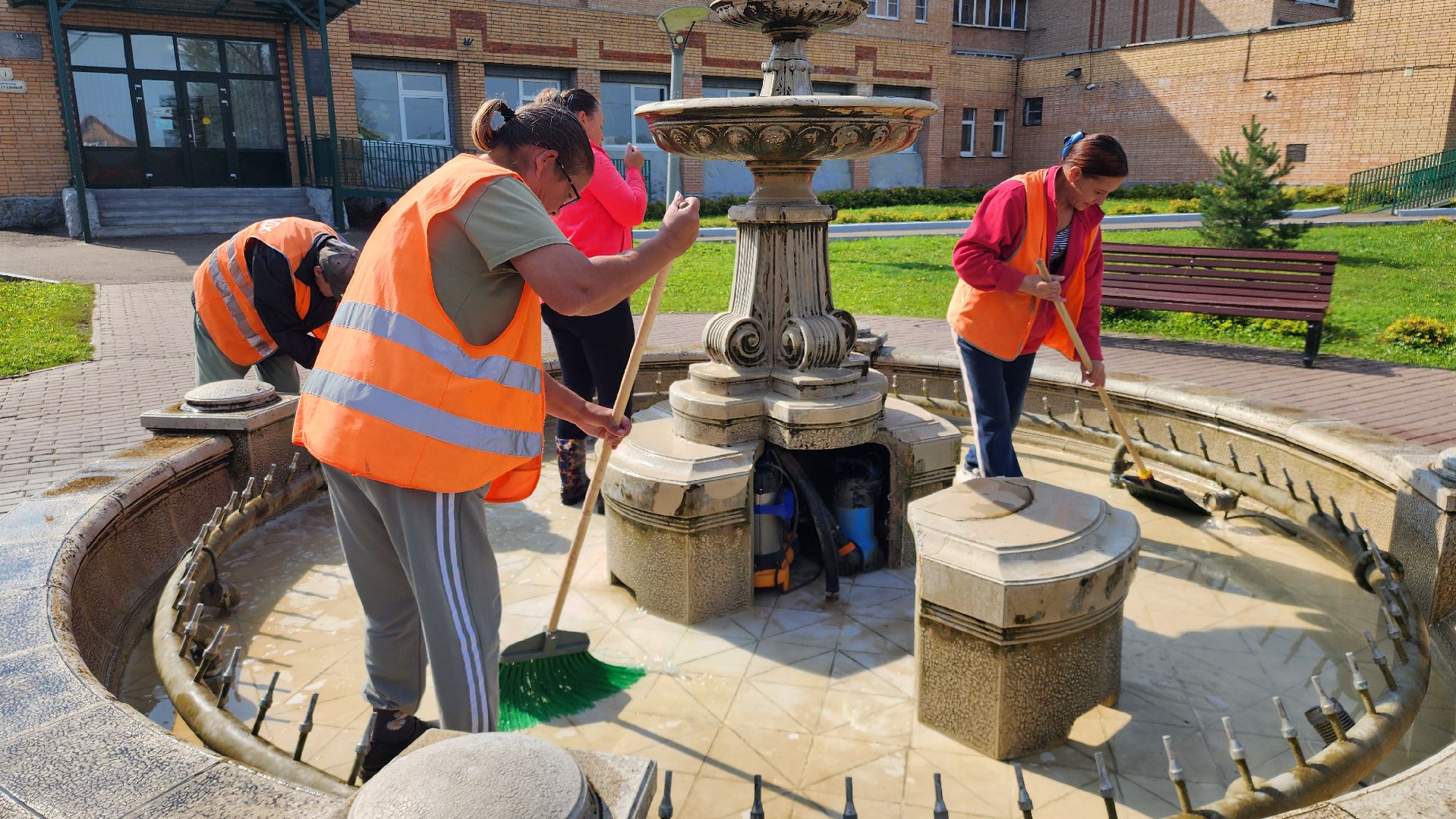 Серебряные пруды, благоустройство,