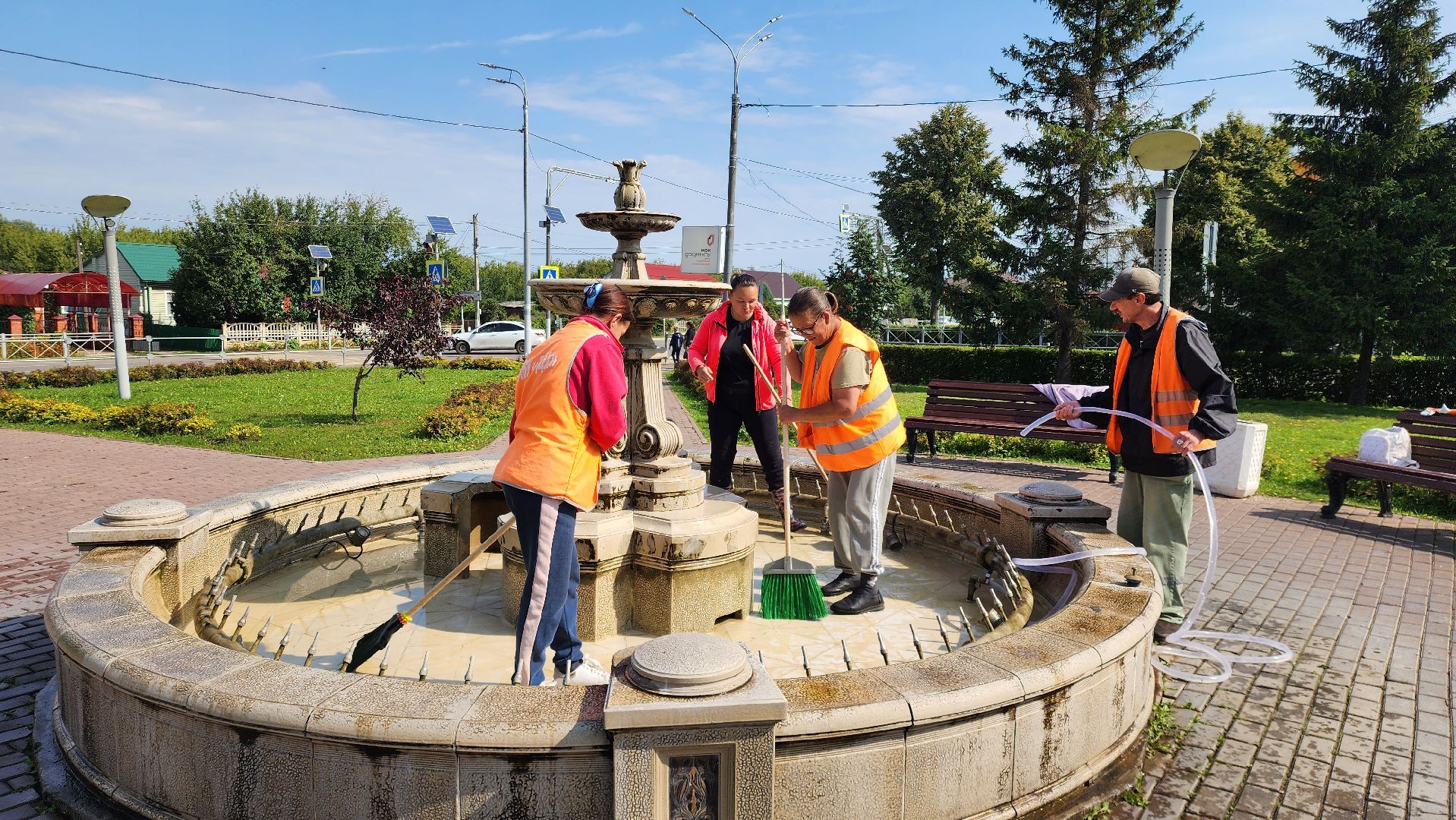 Серебряные пруды, благоустройство,