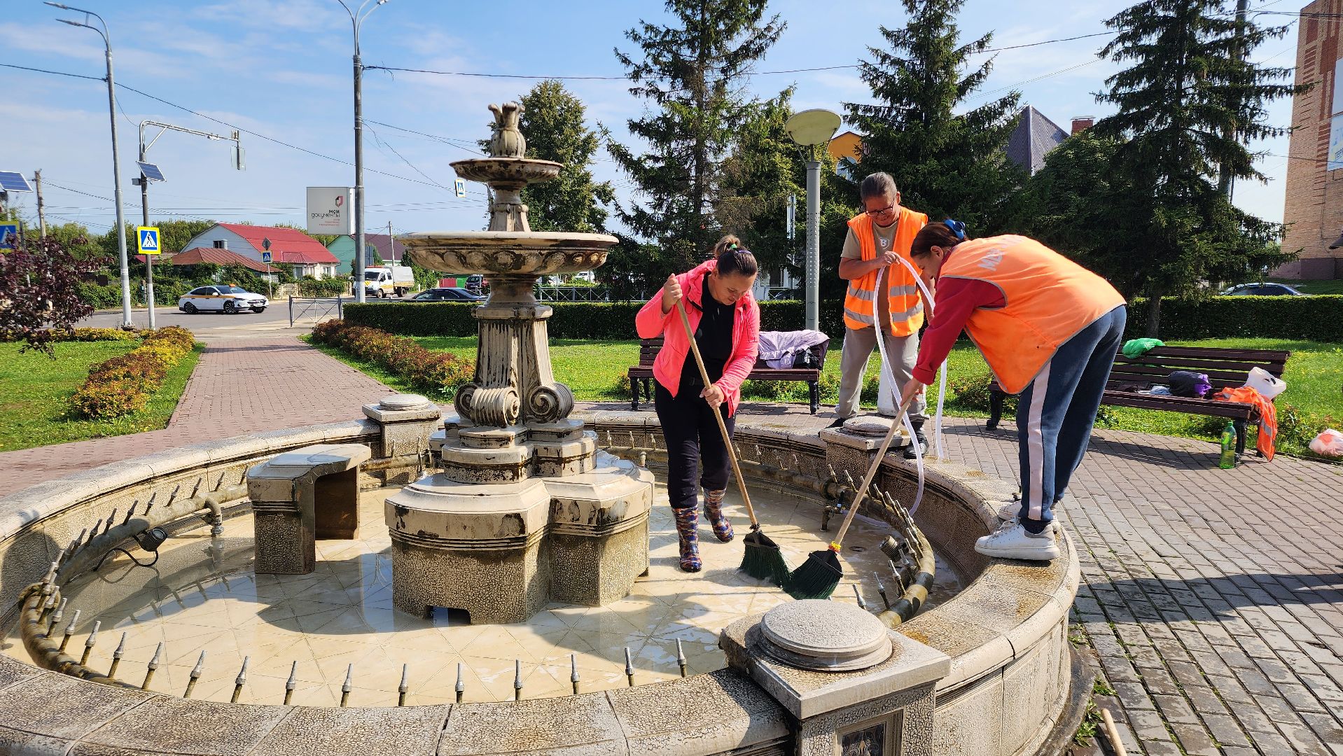 Серебряные пруды, благоустройство,