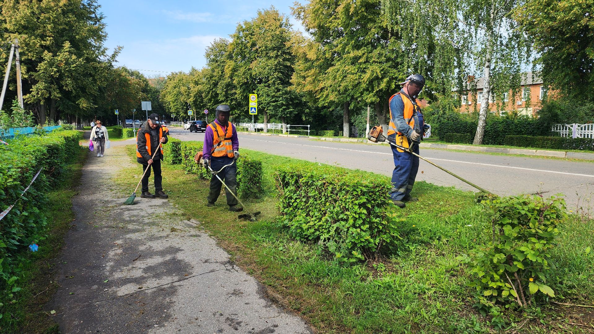 Серебряные пруды, Благоустройство,