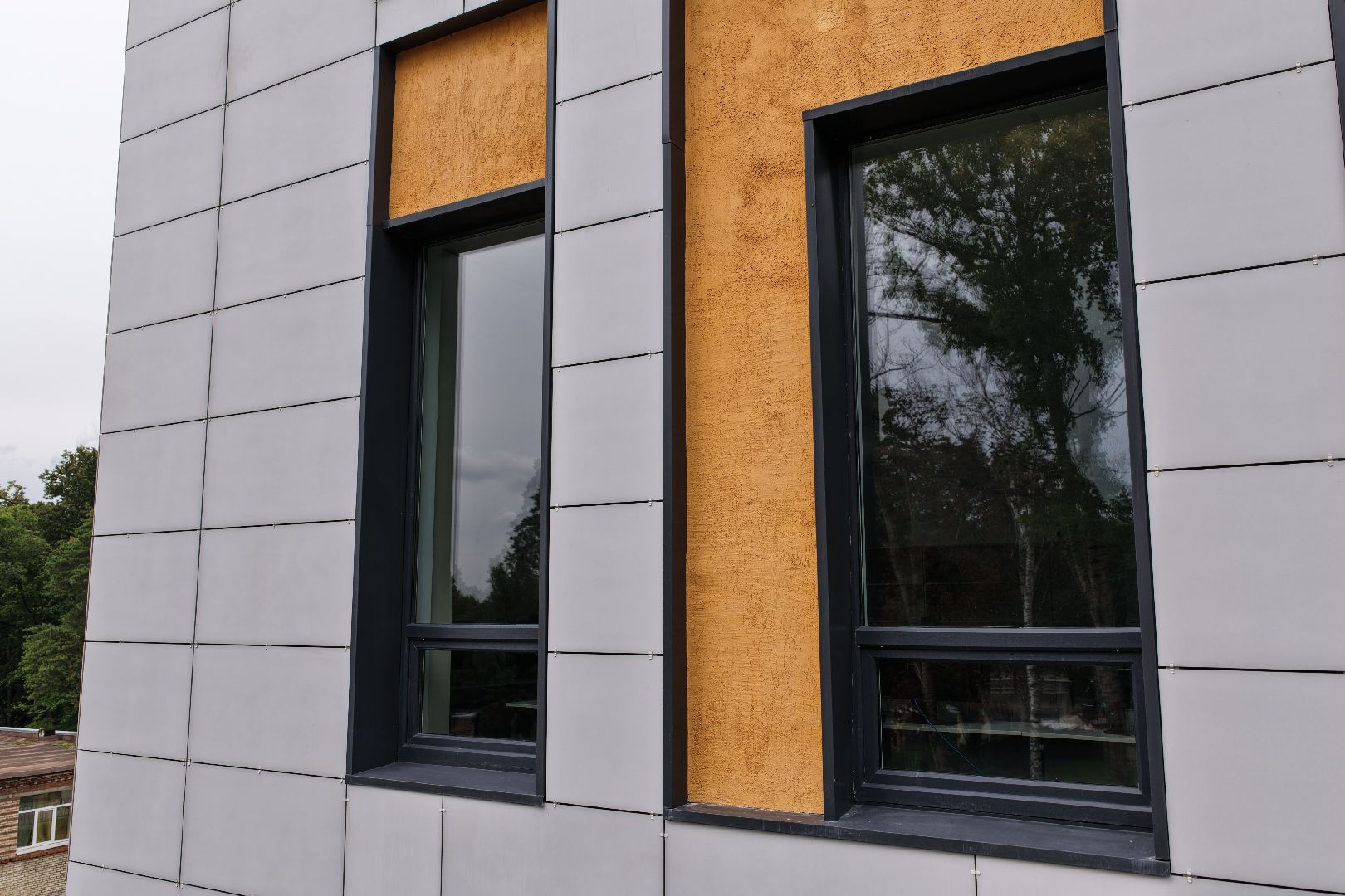 видео с коптера, новая школа в лыткарине,