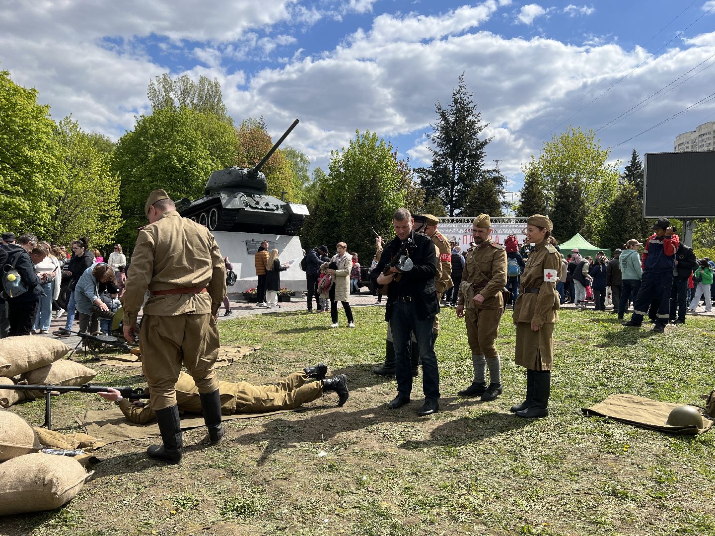 Химки, 9 мая, День Победы, выставка