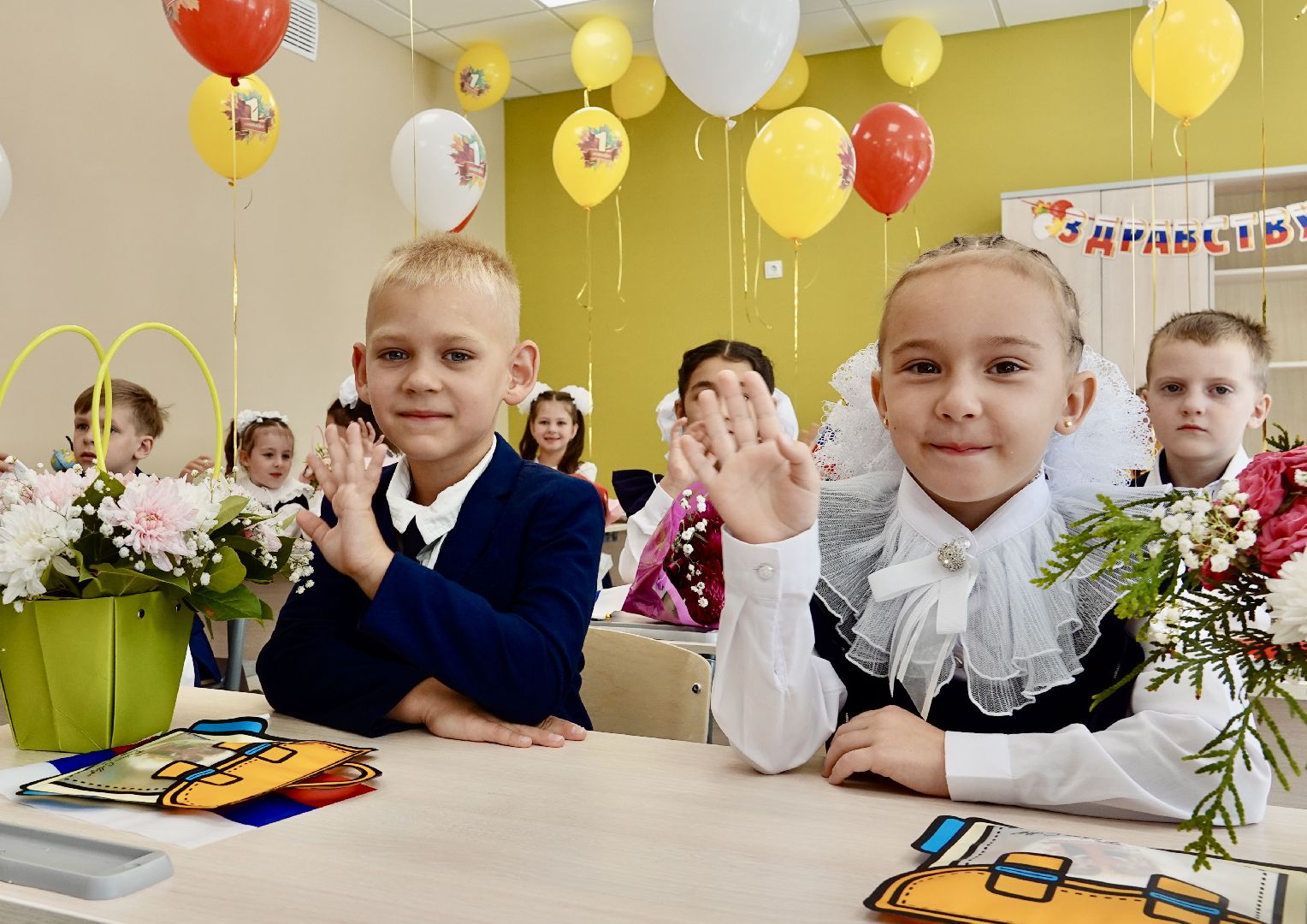 образование , капитальный ремонт школ , 1 сентября ,  день знаний , первый звонок , сергиево-посадский городской округ, пересвет  ,