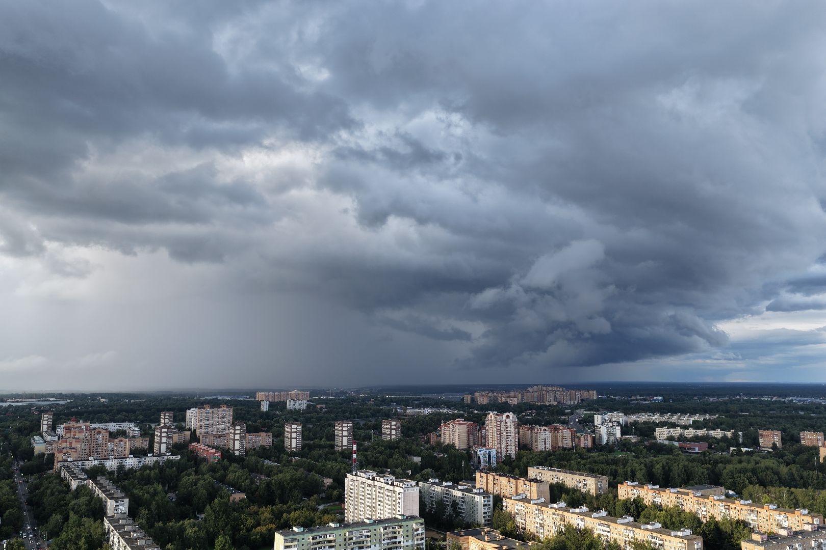 видео с коптера, пристройка к гимназии 13, образование в долгопрудном,