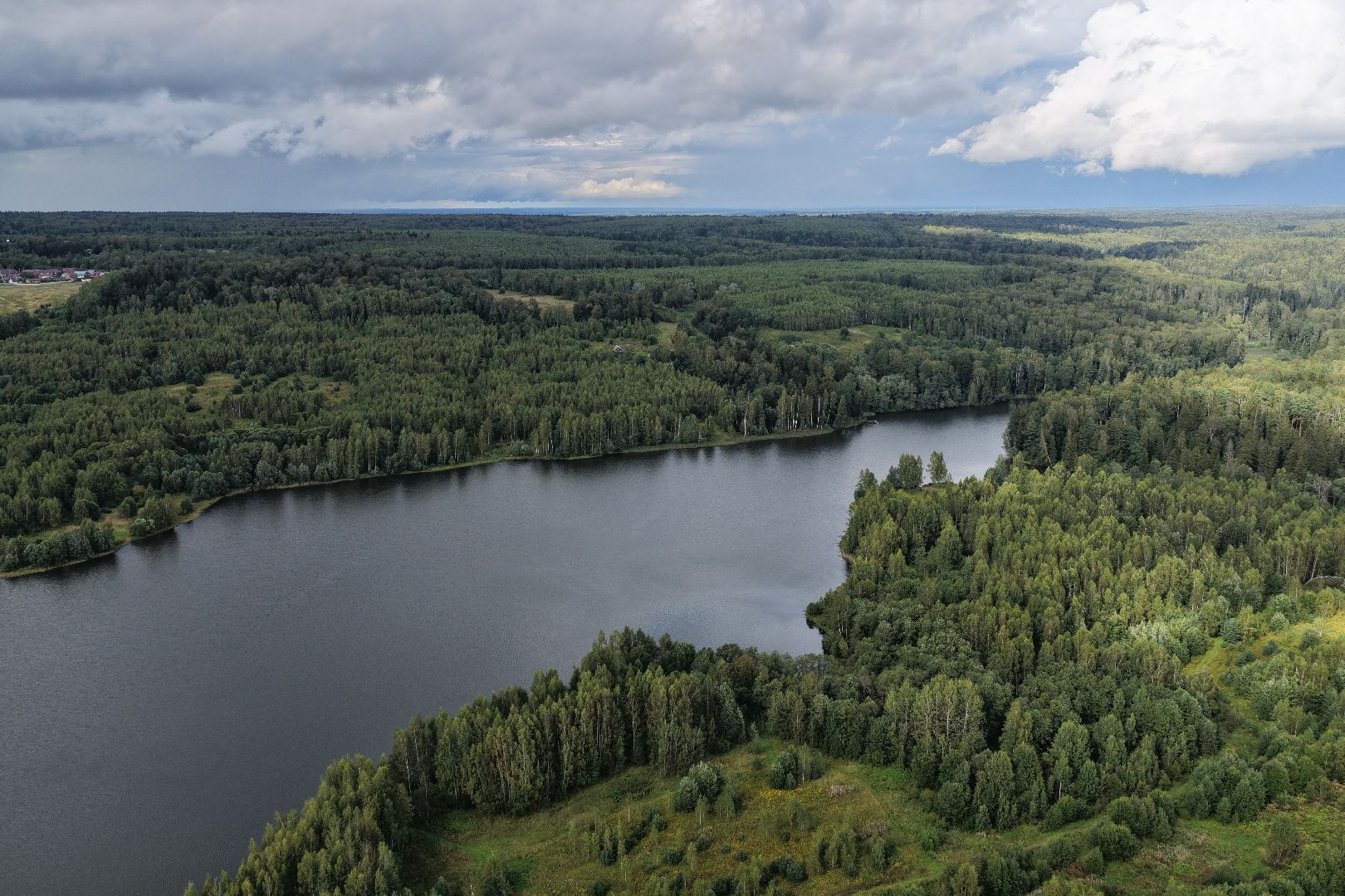 видео с коптера, очистка Ваулинской плотины, экология подмосковья,