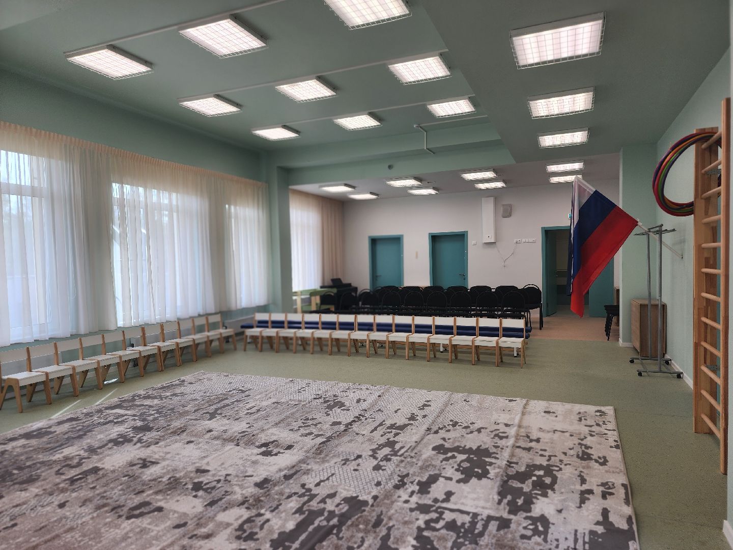 королёв, новый детский сад лесная сказка, королев жк театральный парк,  королев новый детский сад на 107 мест,