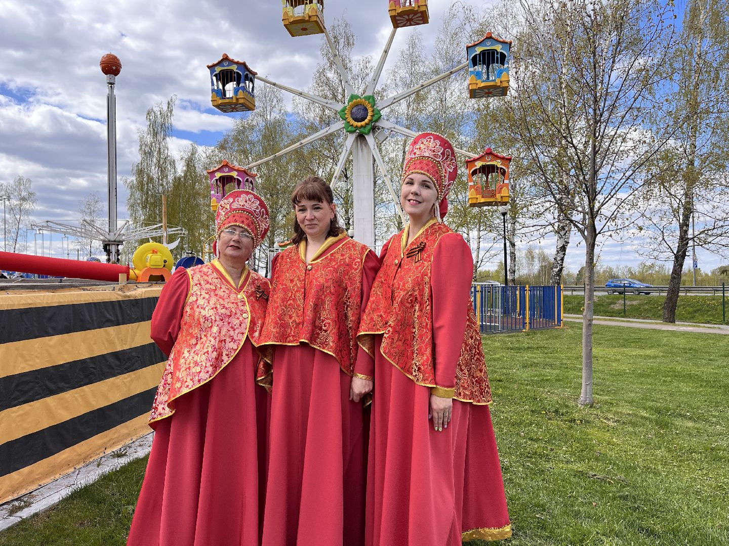 Шаховская, День Победы, парк