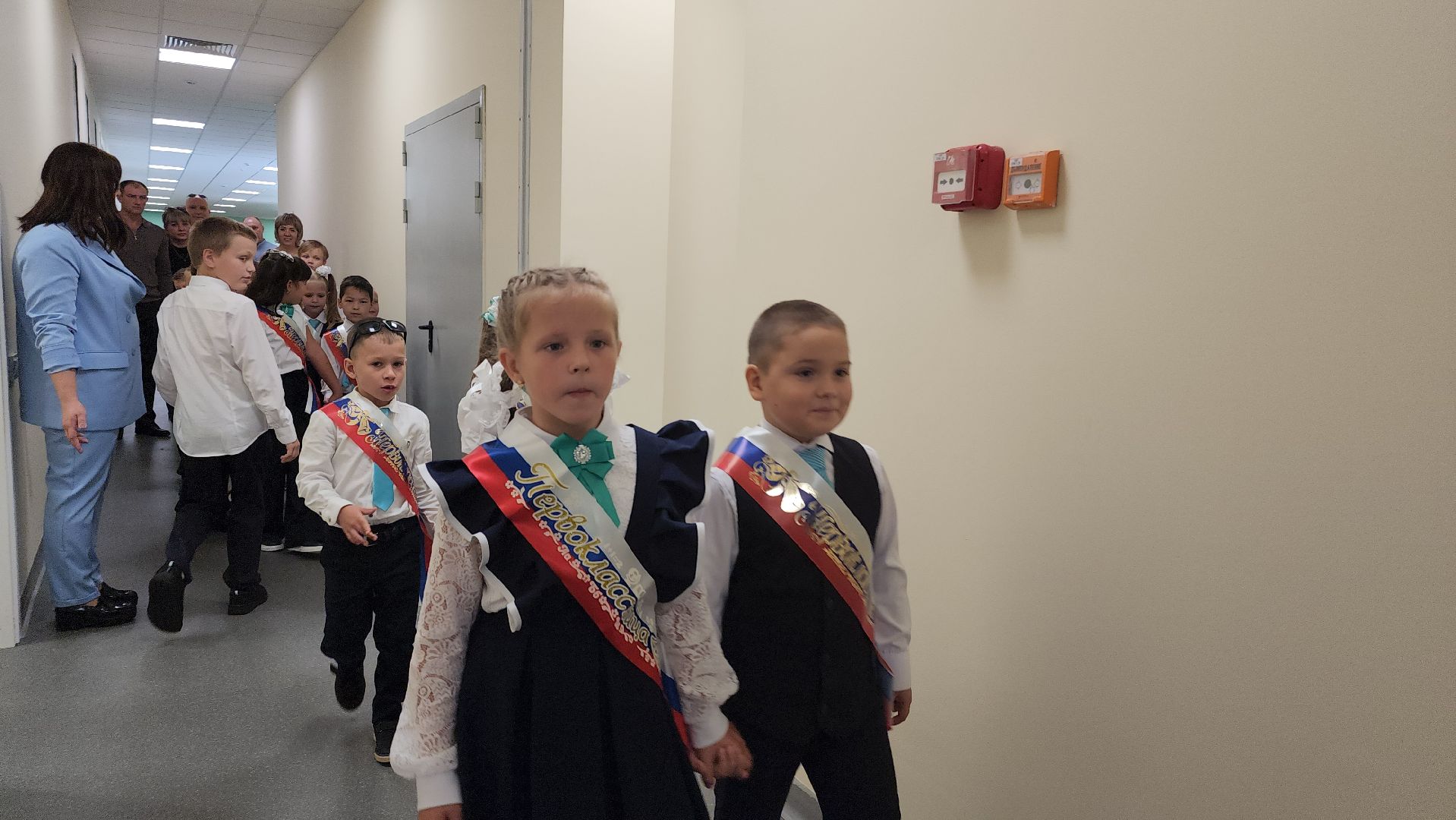 Зарайск, Новая школа, 1 сентября, Первый раз в первый класс,