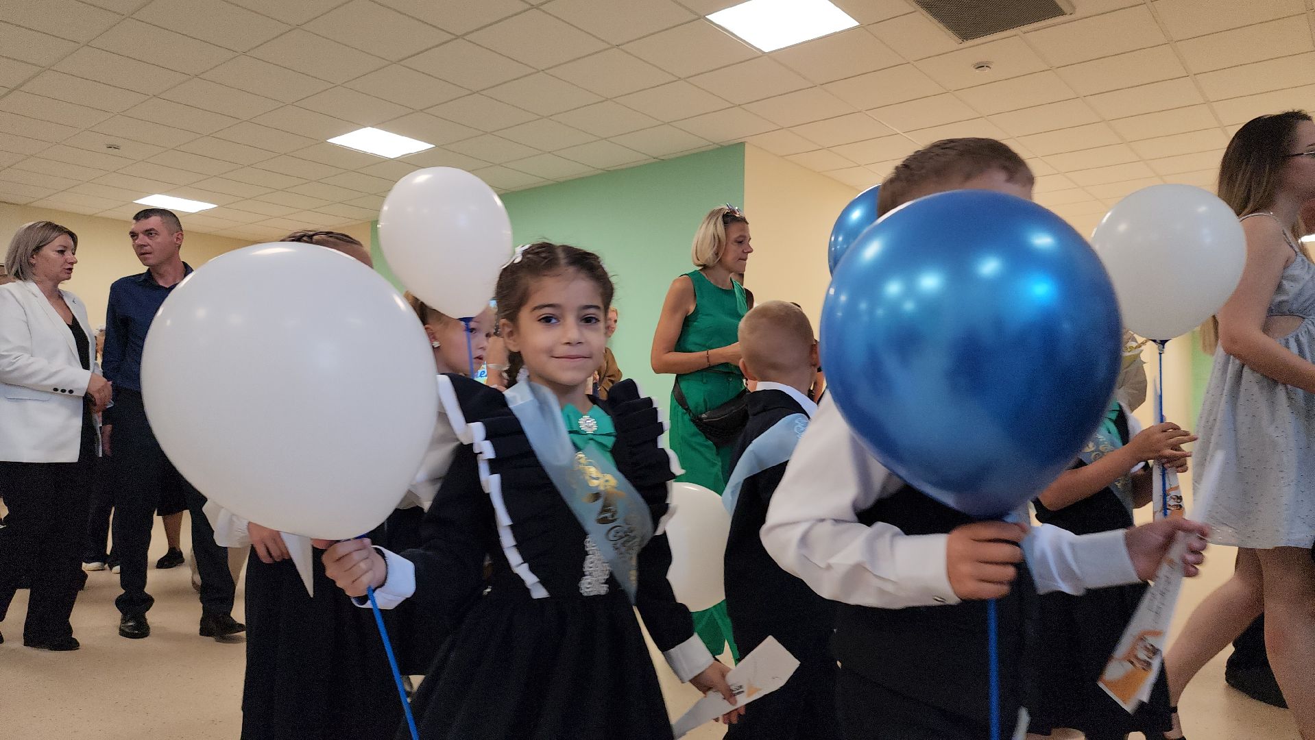 Зарайск, Новая школа, 1 сентября, Первый раз в первый класс,