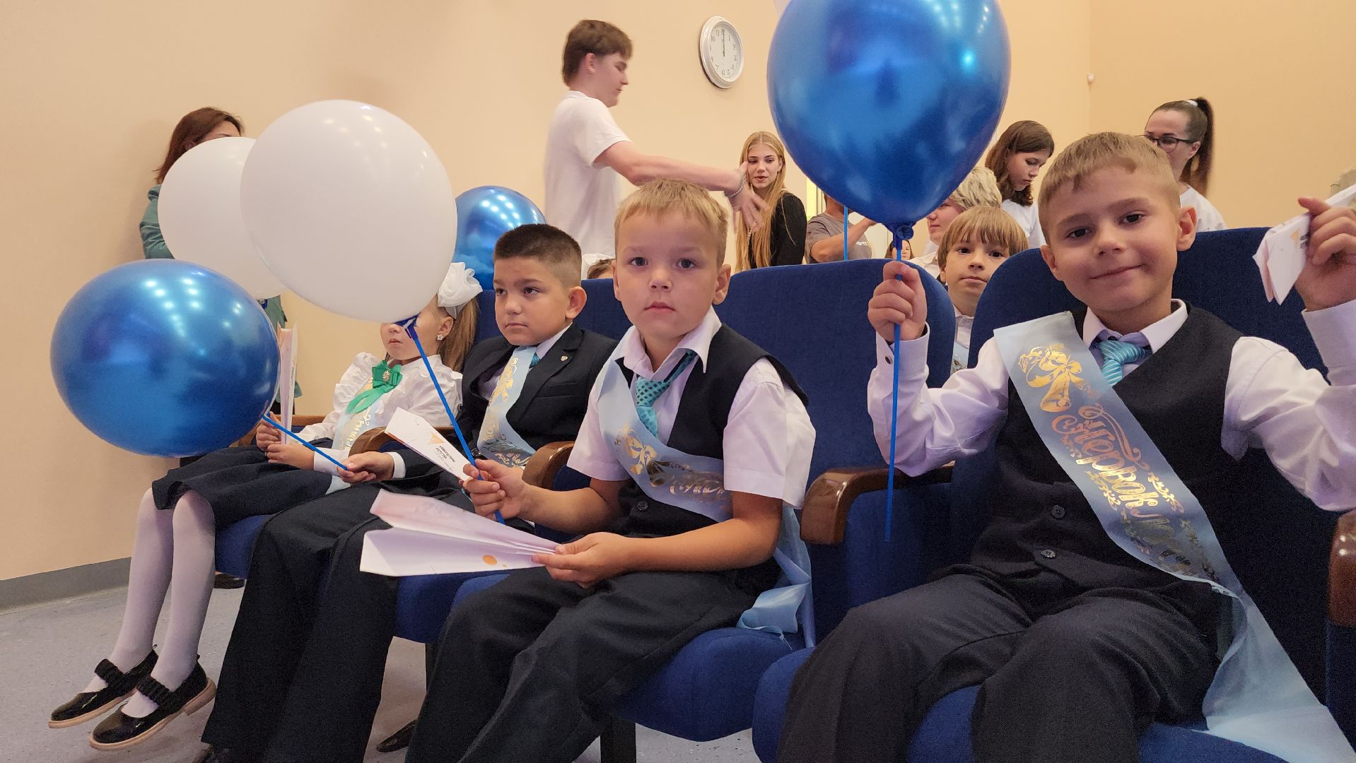 Зарайск, Новая школа, 1 сентября, Первый раз в первый класс,