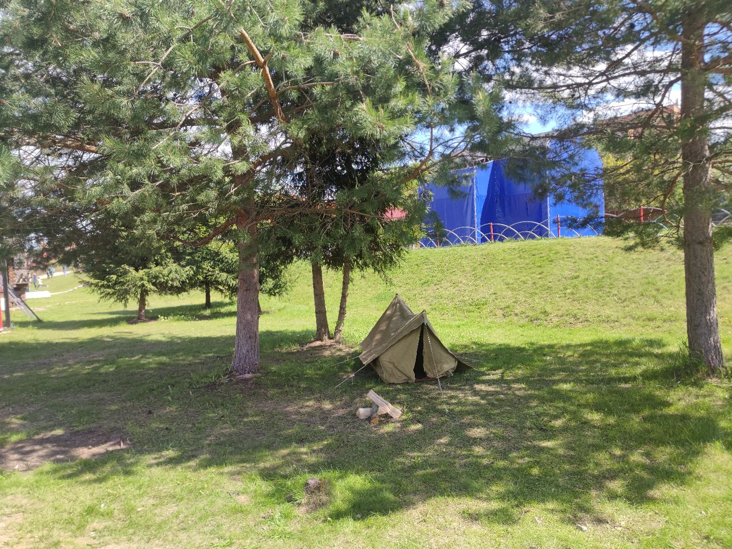 праздник, День Победы, парк, Дубна