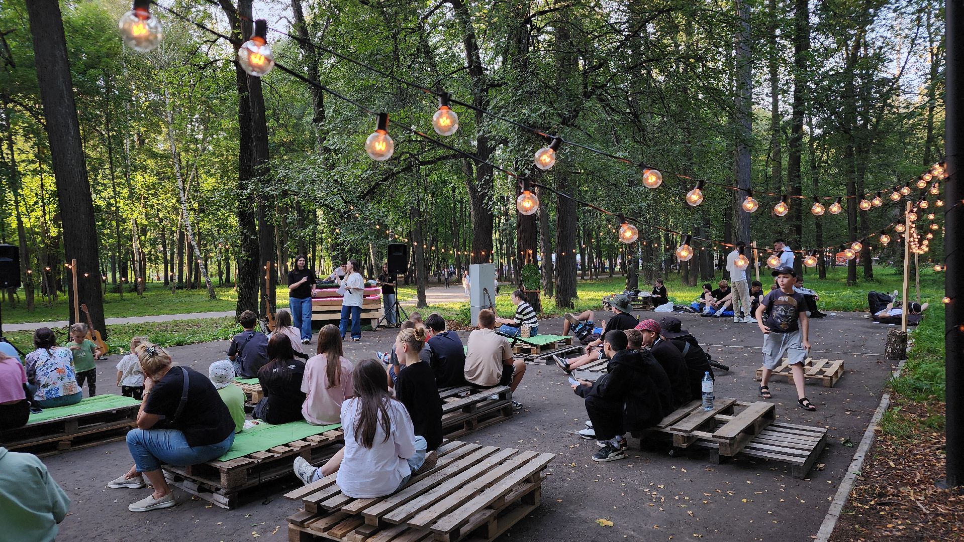 праздник, день поселка,  общество, парк, лосино-петровский,