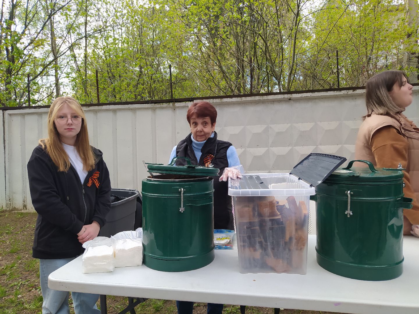 День Победы, полевая кухня, каша